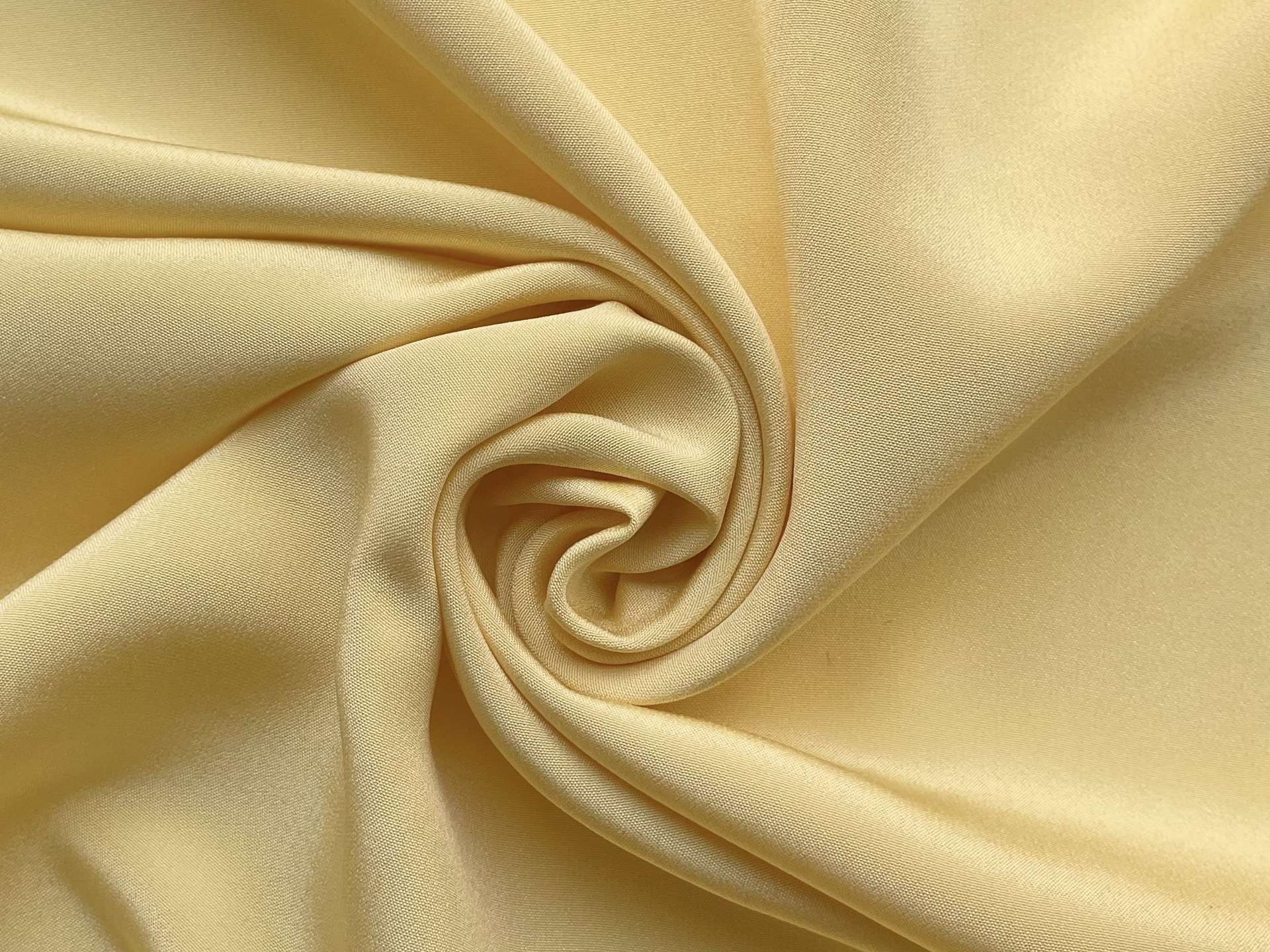 Made in Italy 4 Ply Silk Crepe in Maize Yellow