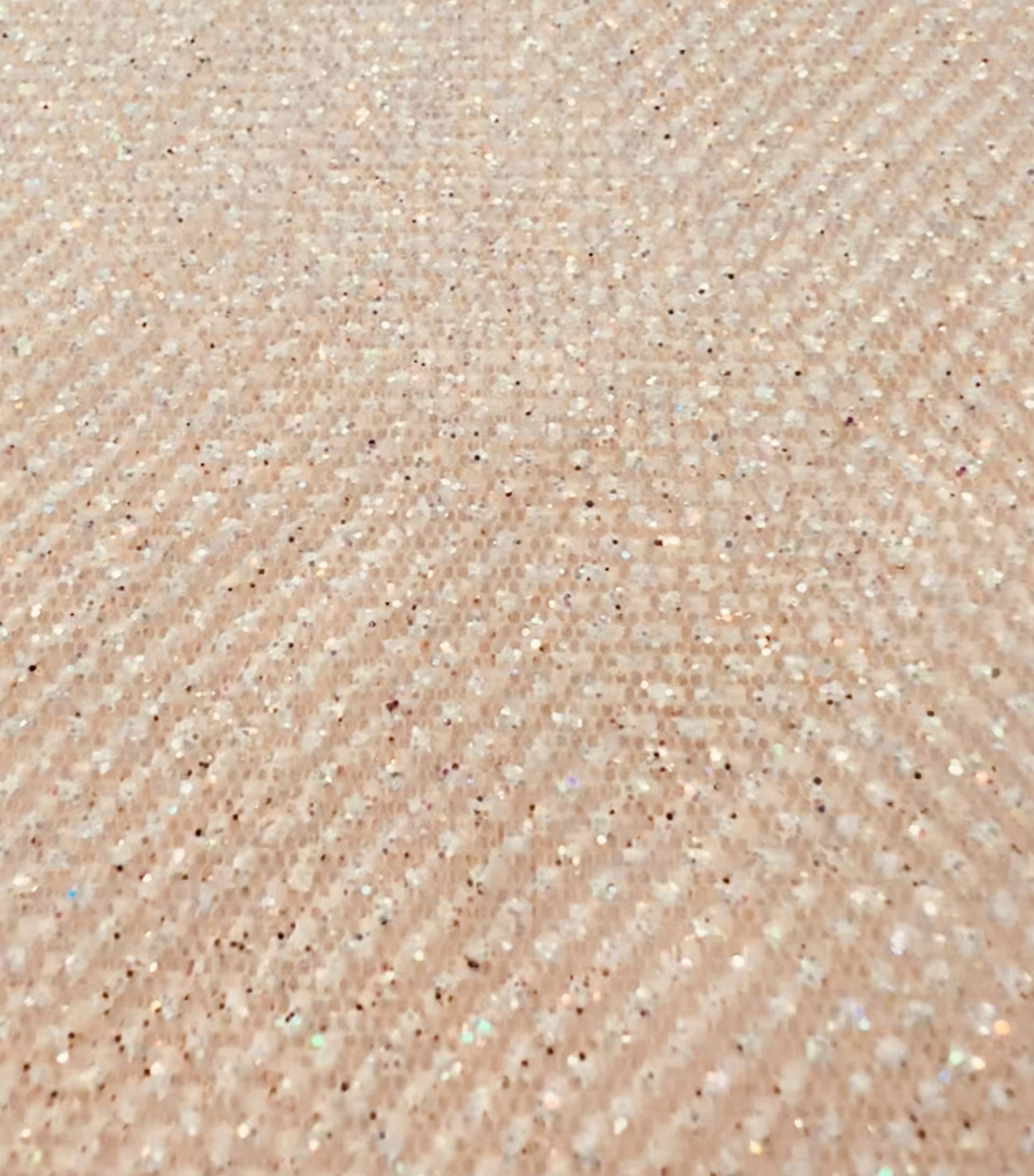 Glitter Tulle in Blush
