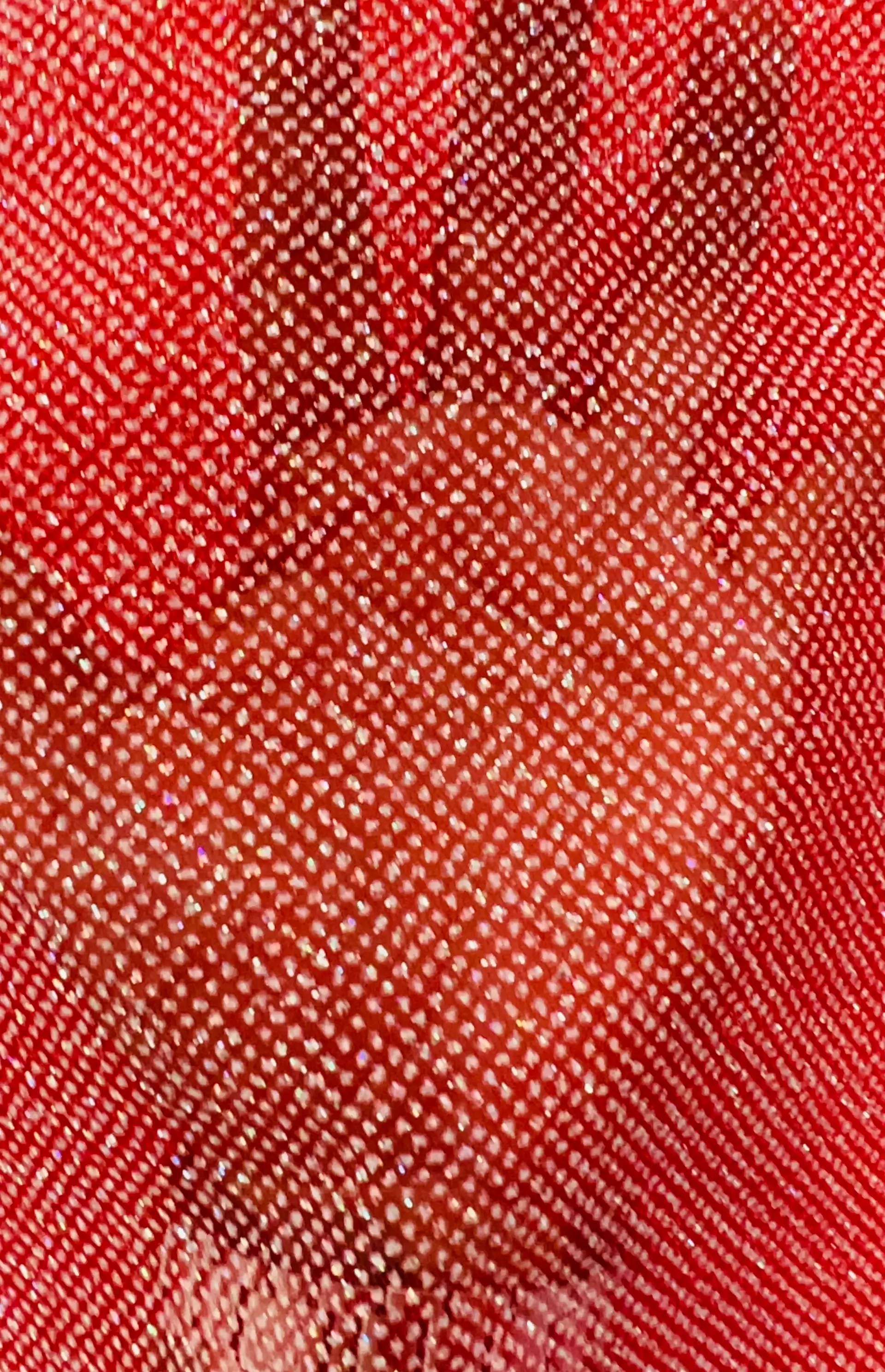 Glitter Tulle in Red