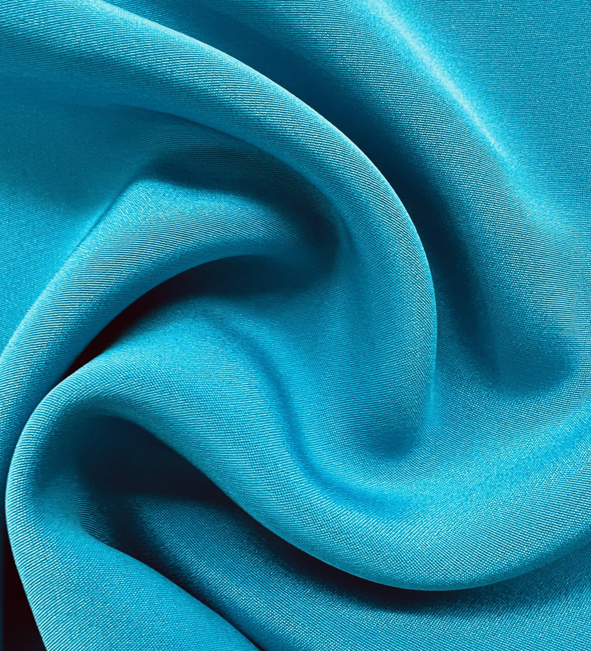 4 Ply Silk Crepe in Caribbean Blue