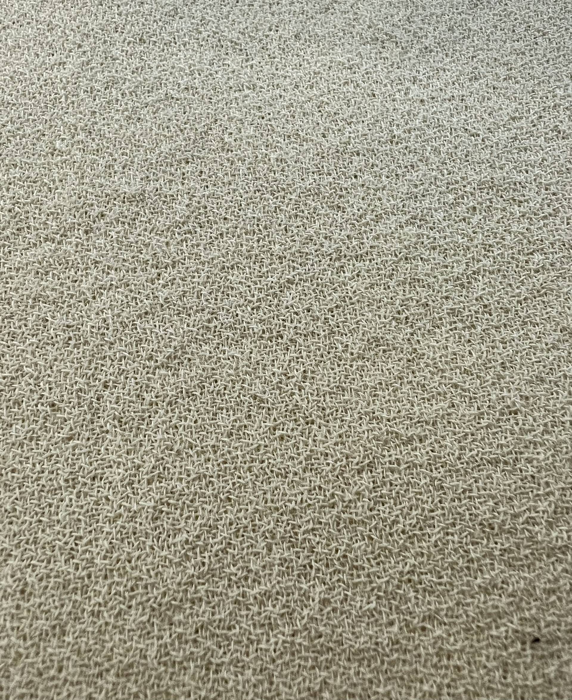 Italian Wool Silk Double Crepe in Ivory