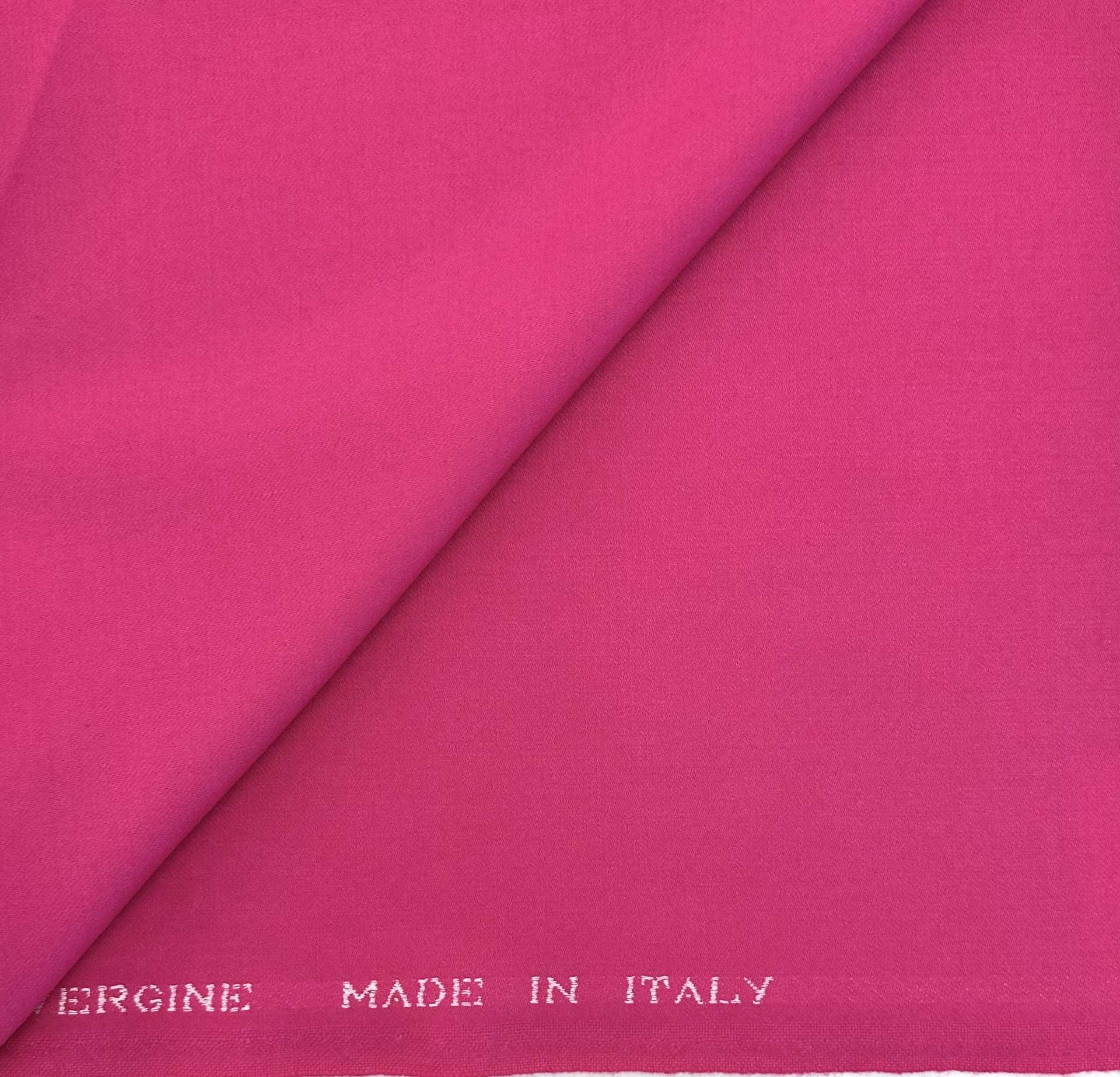 Italian Wool Flannel in Fuchsia