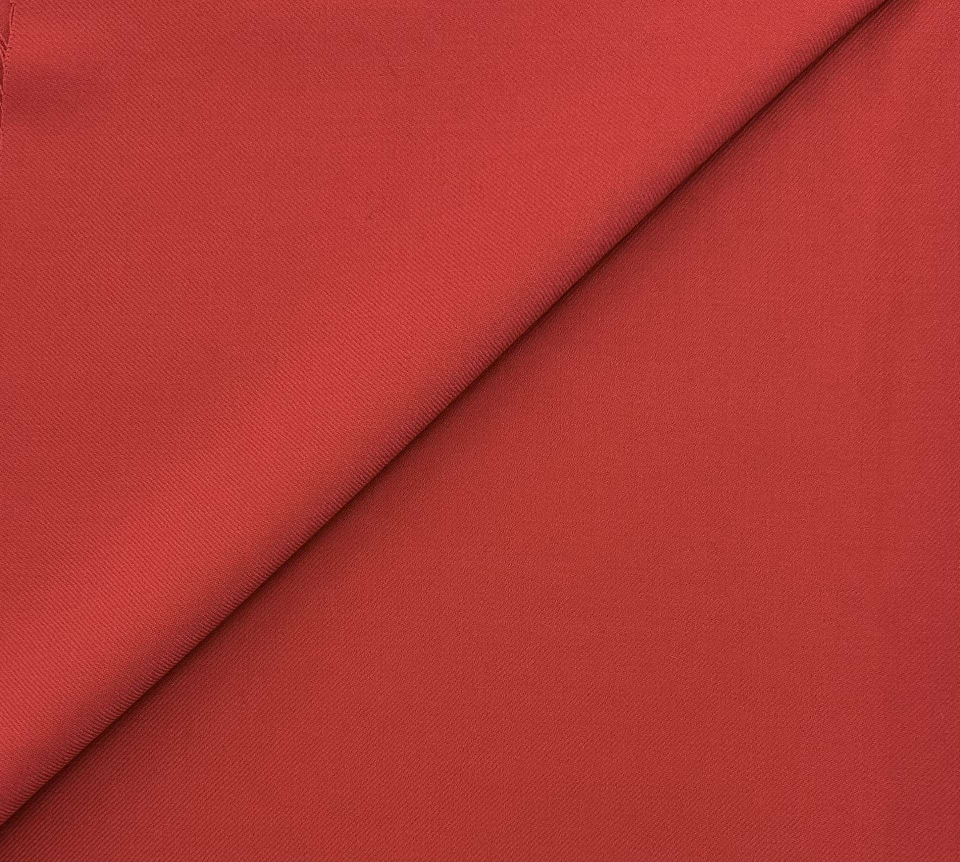 Italian Wool Flannel in Red