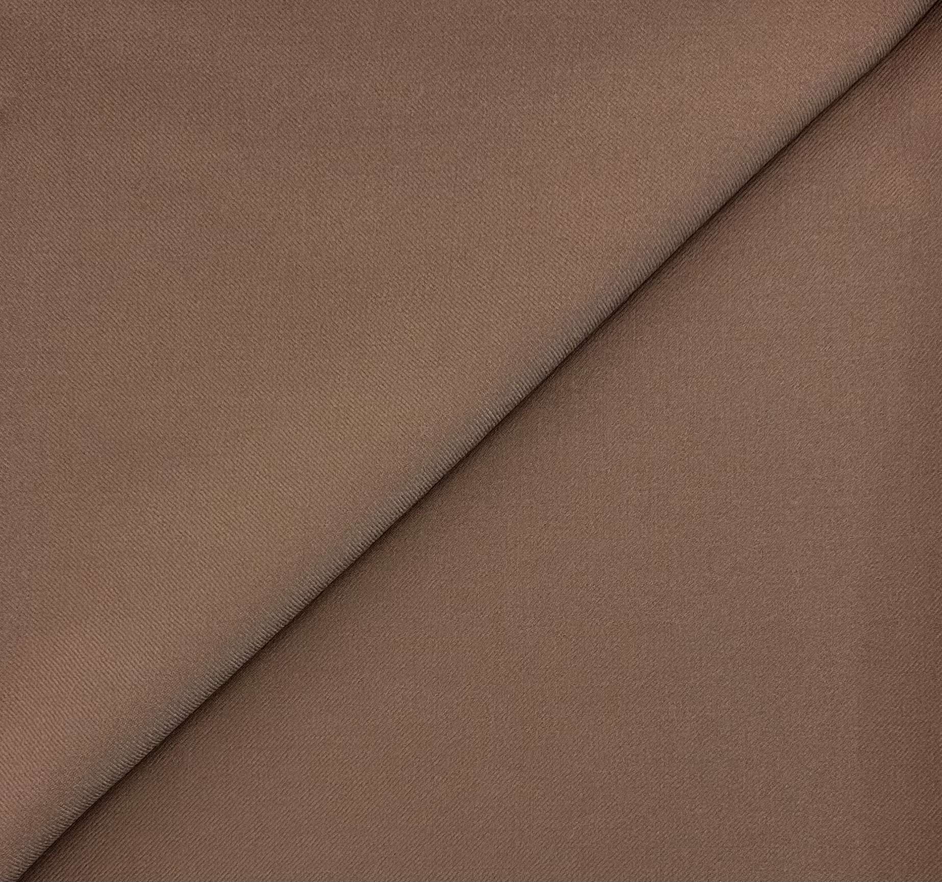 Italian Wool Flannel in Walnut