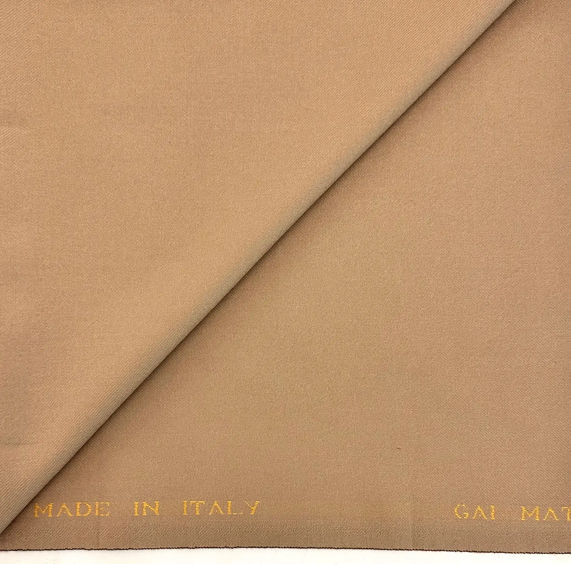 Italian Wool Flannel in Biscotti