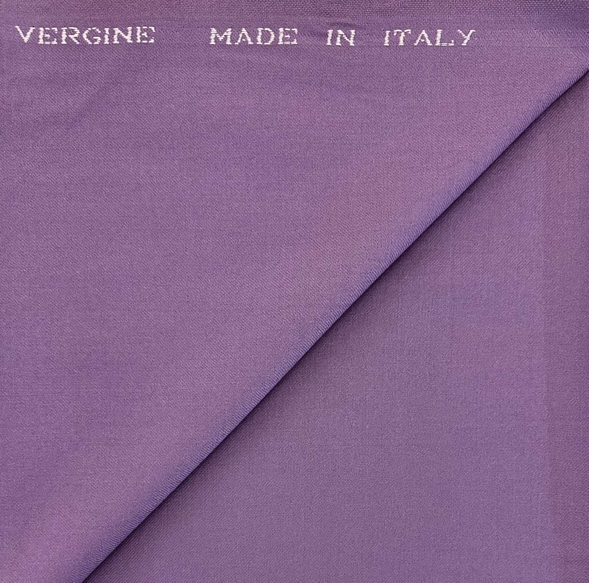 Italian Wool Flannel in Old Lavender
