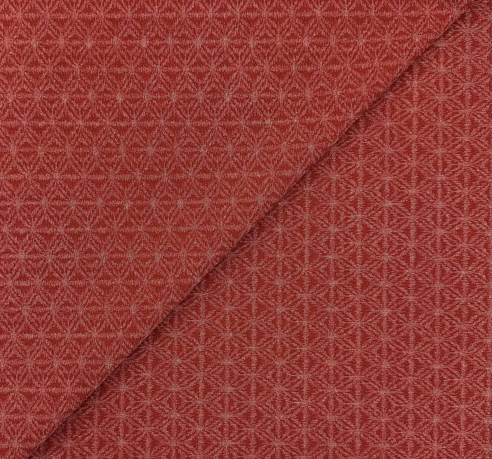 Japanese Cotton Print in Red