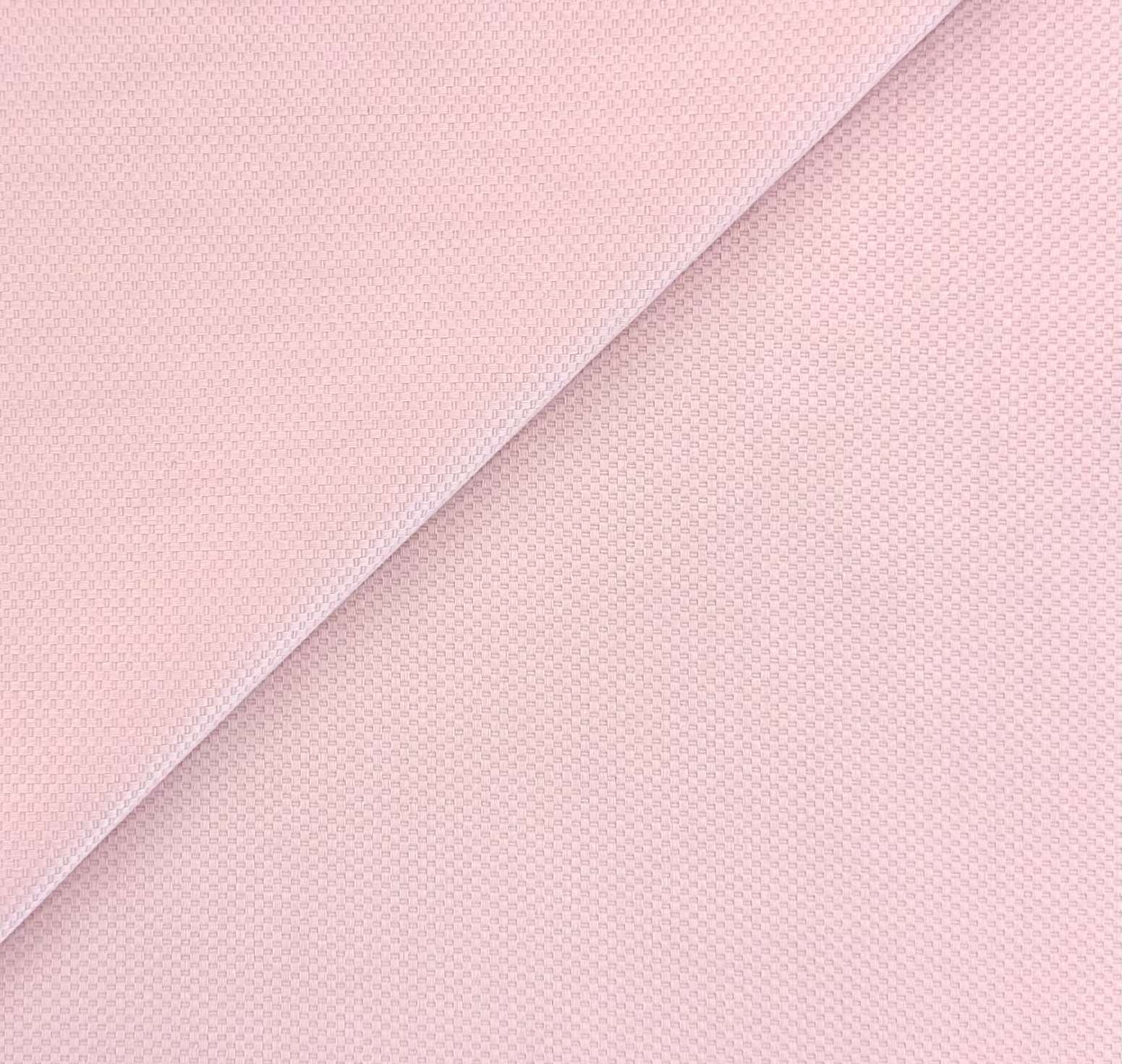 Stretch Cotton Pique in Baby Pink