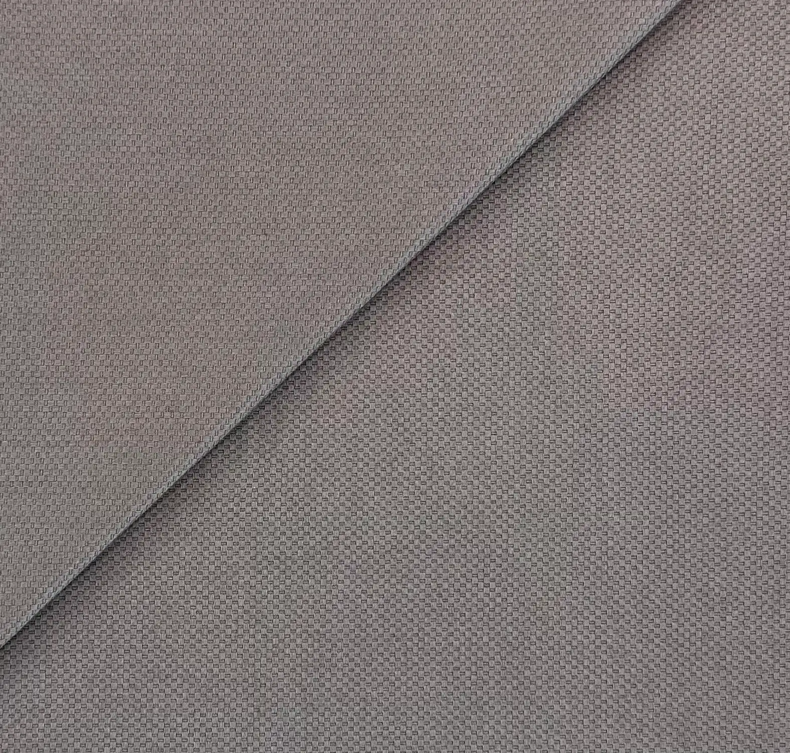Stretch Cotton Pique in Grey