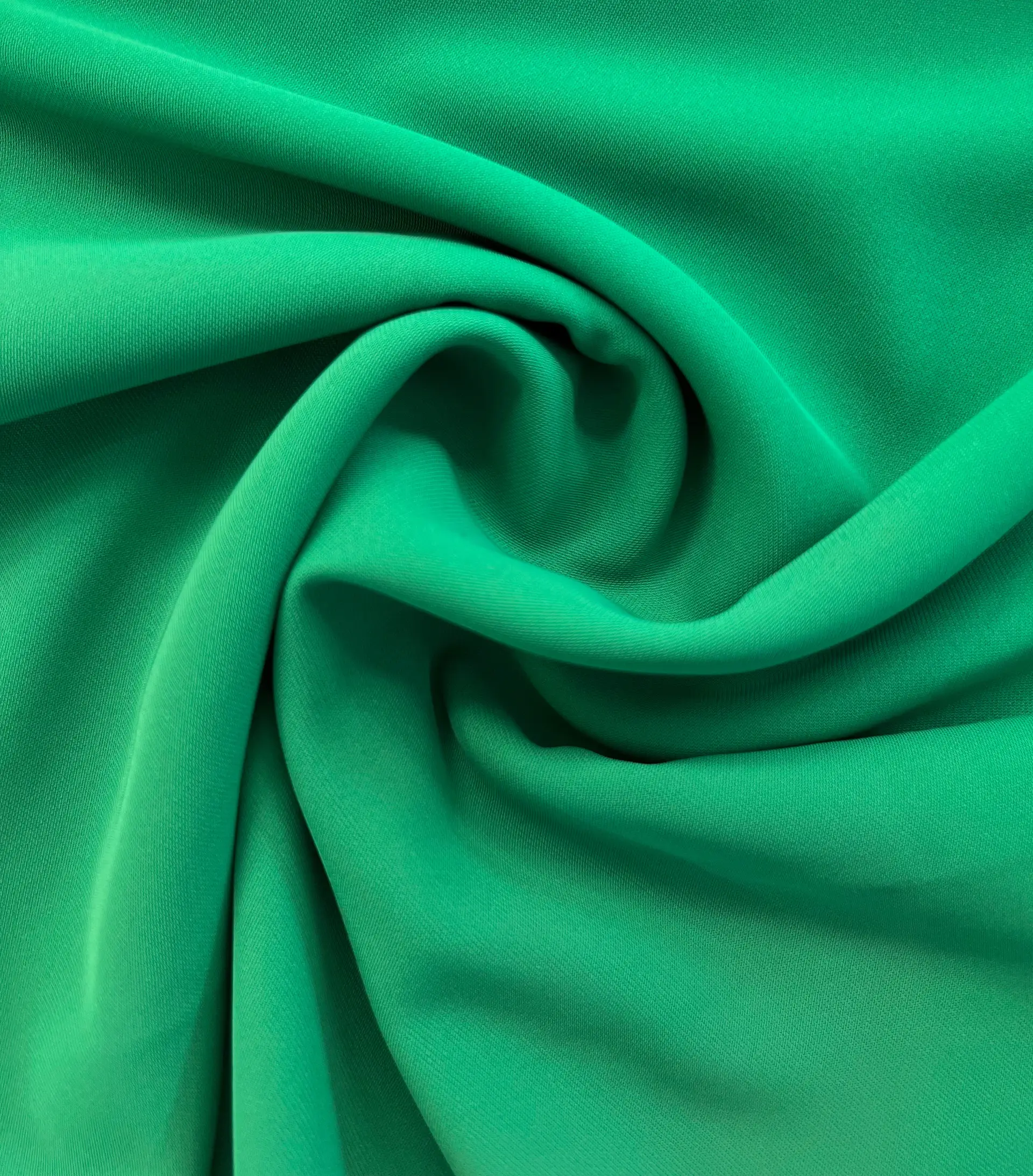 97% Poly 3% Lycra Stretch Crepe Georgette in Green