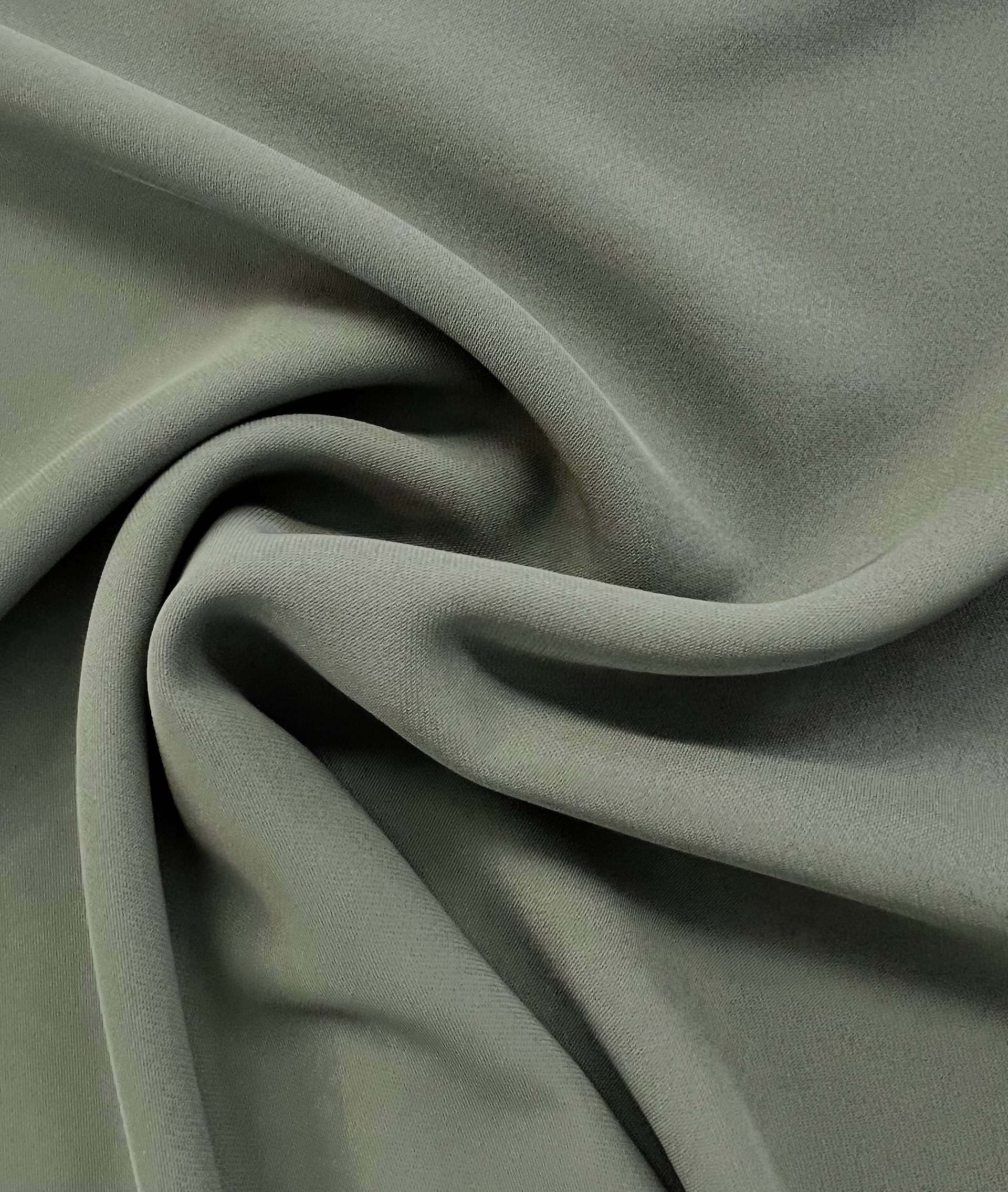 97% Poly 3% Lycra Stretch Crepe Georgette in Khaki