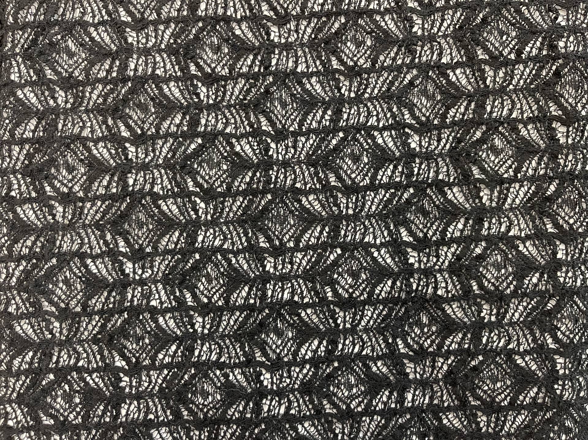 Stretch Lace in Black