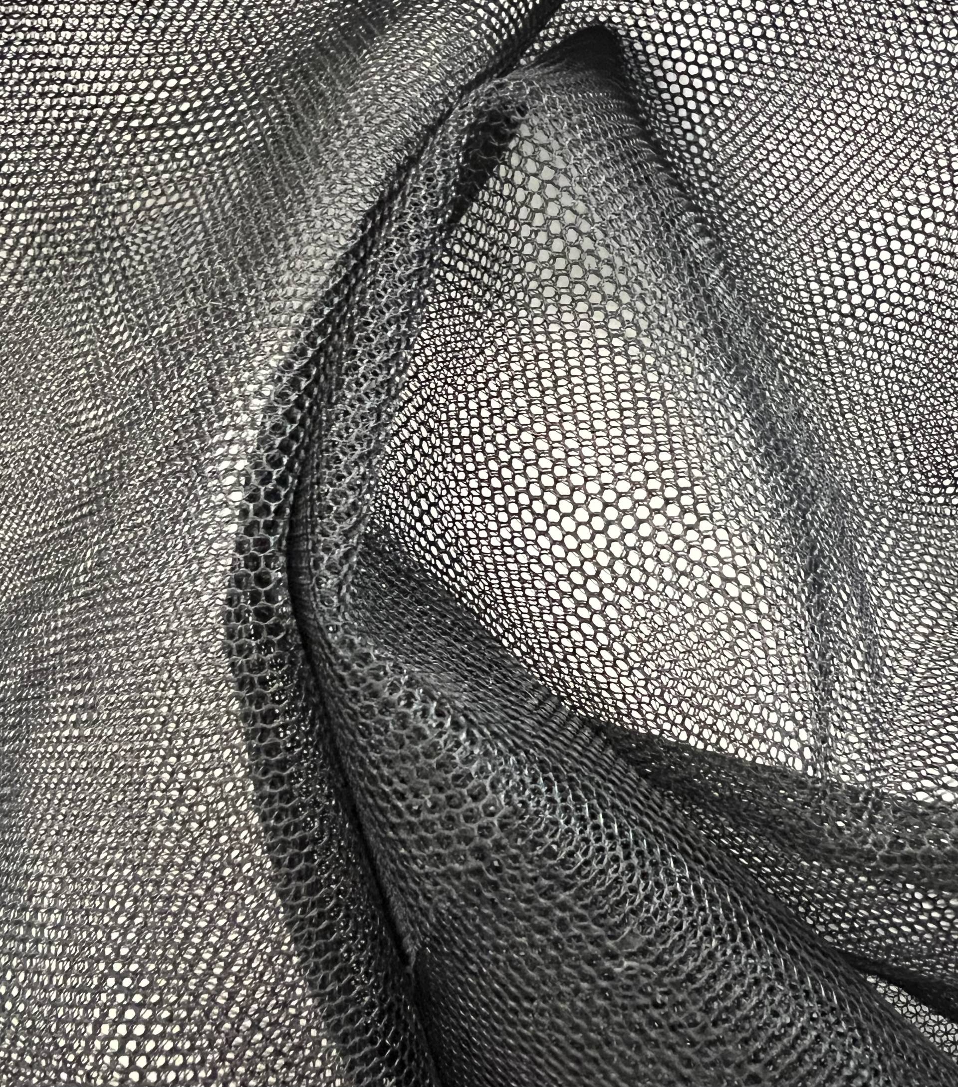 Polyester Tulle in Black