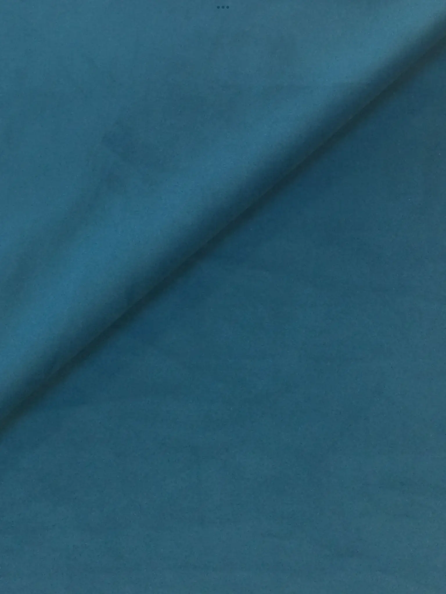 Polyester Velvet in Turquoise