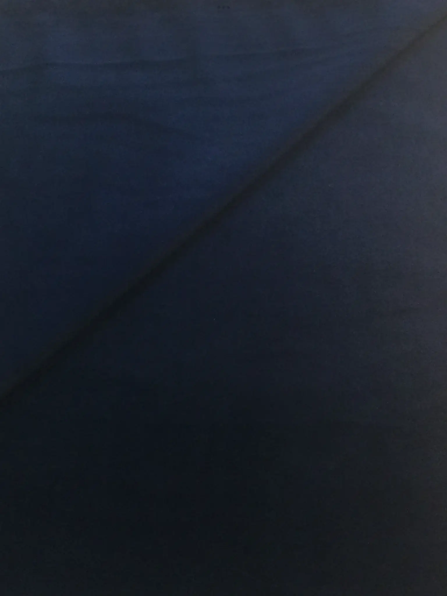 Polyester Velvet in Indigo