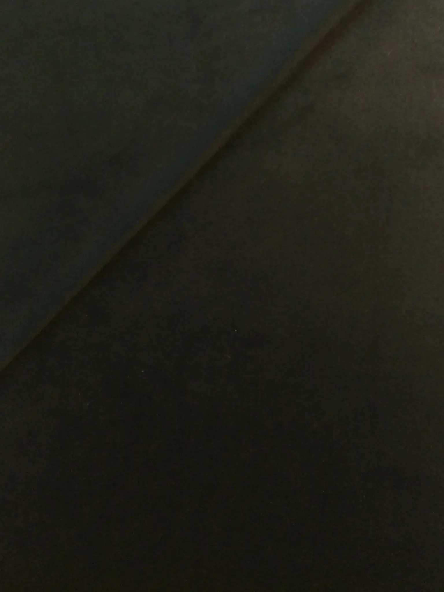 Polyester Velvet in Black