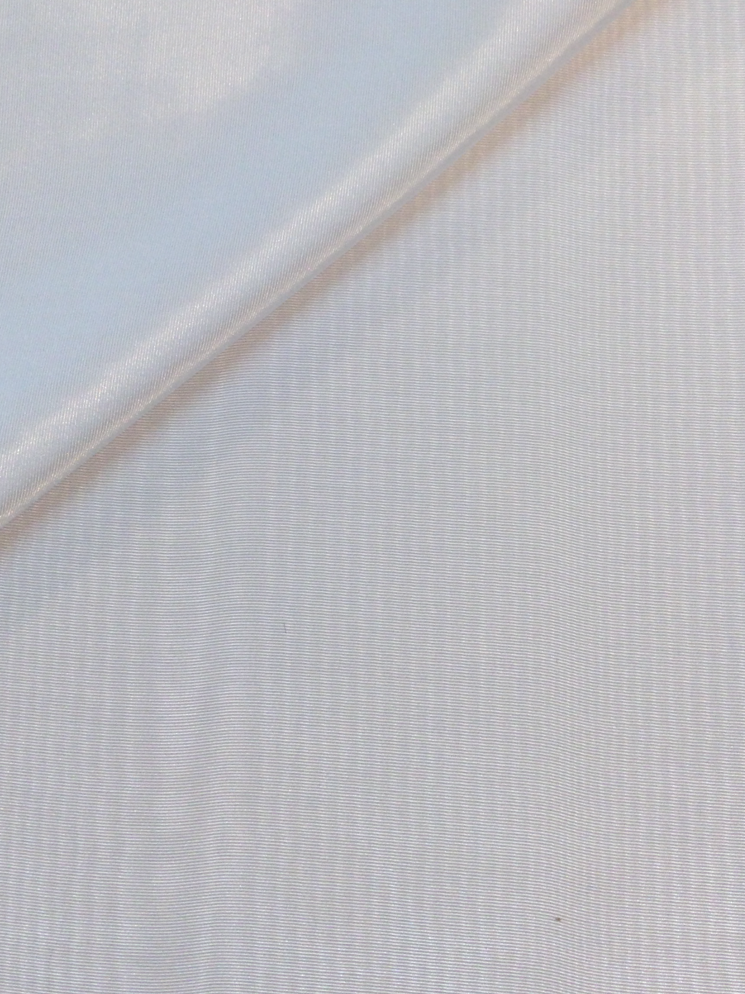 Polyester Moire' Faille in Ultra White