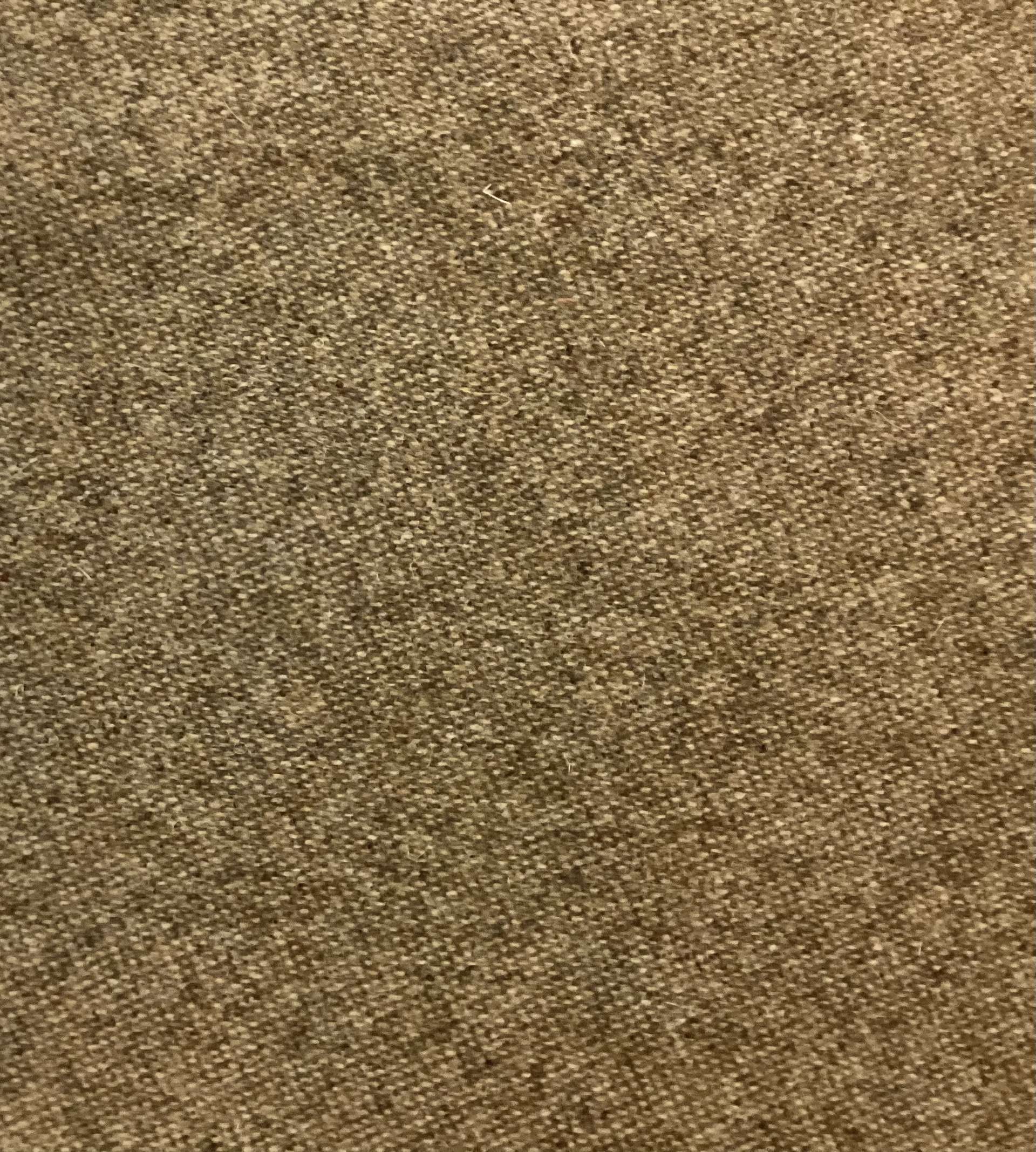 100% Wool Tweed In Army Khaki