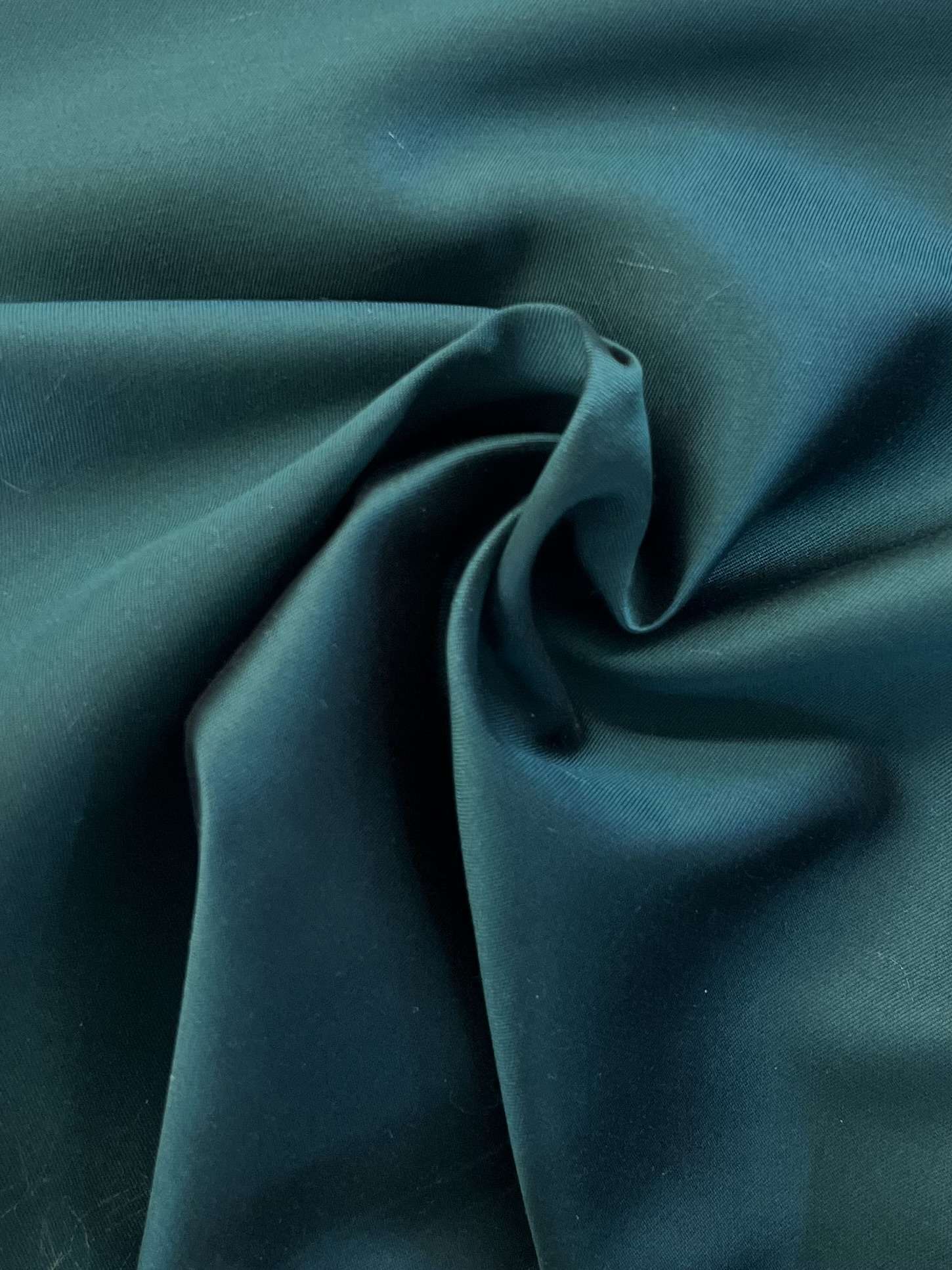 Silk and Wool in Teal