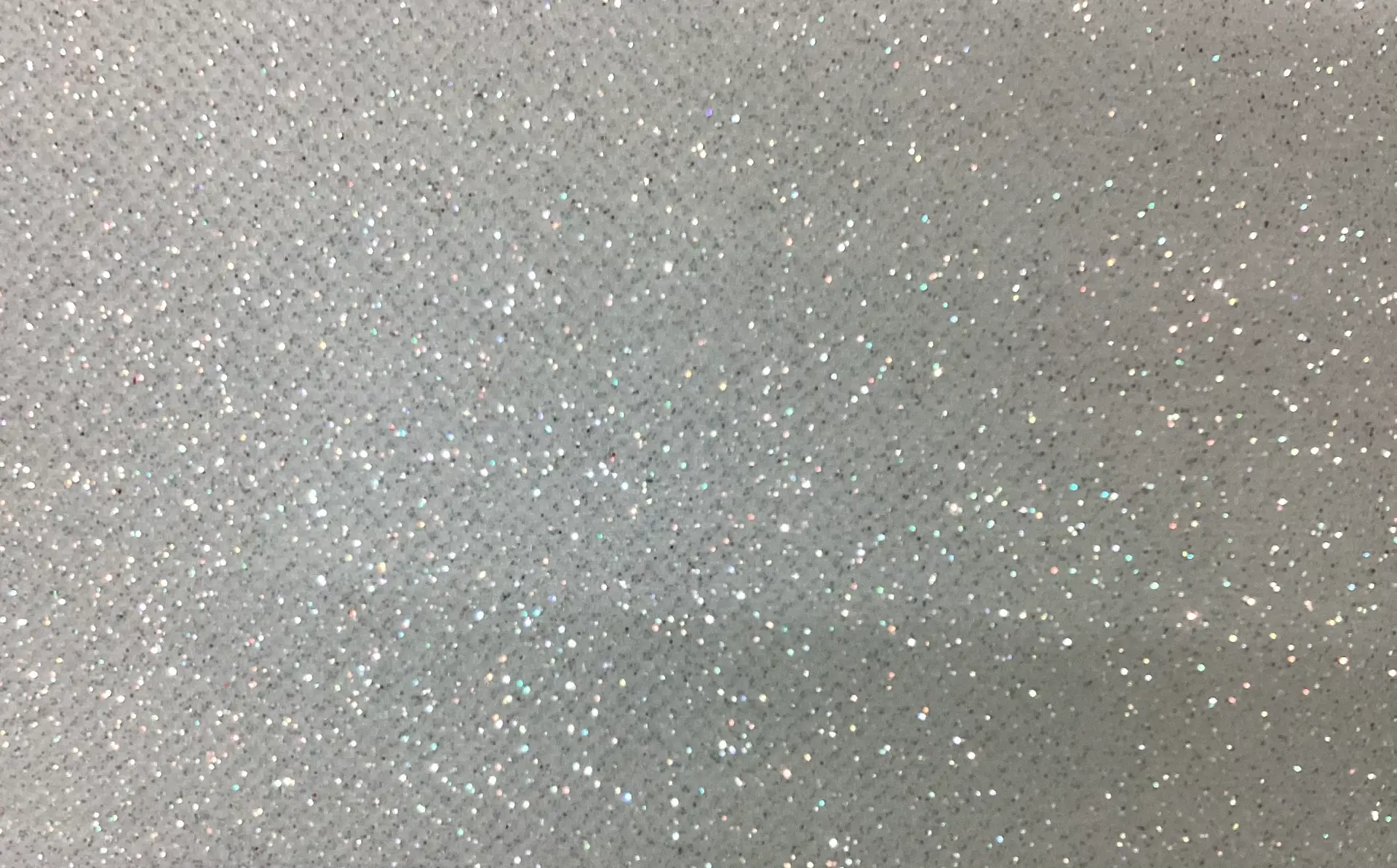 Glitter Mesh in White Iris