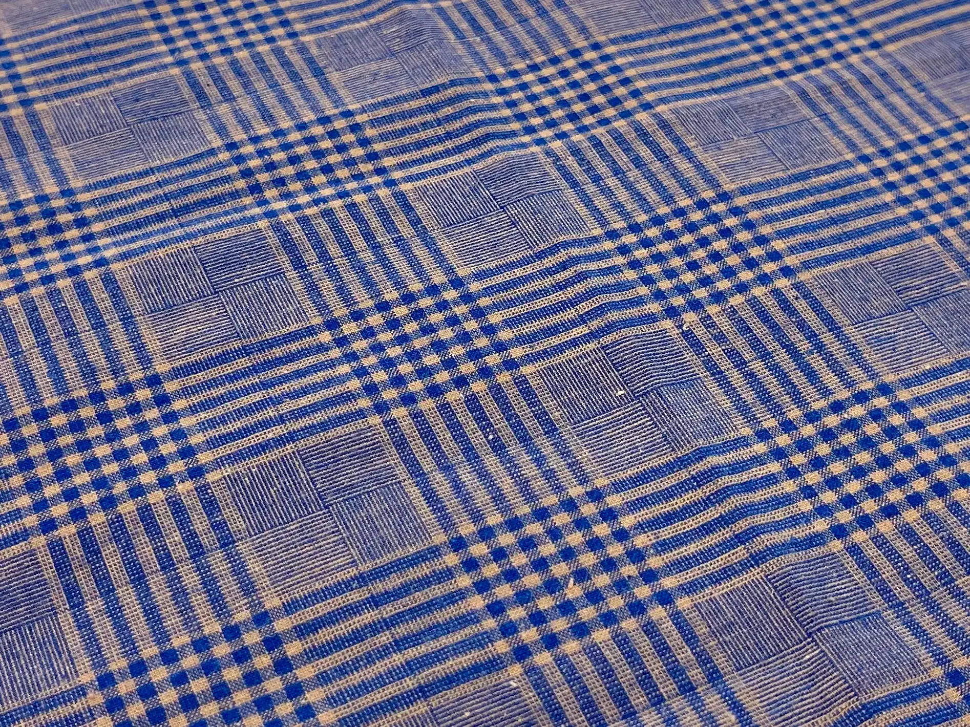 Cotton Glen Plaid in Blue
