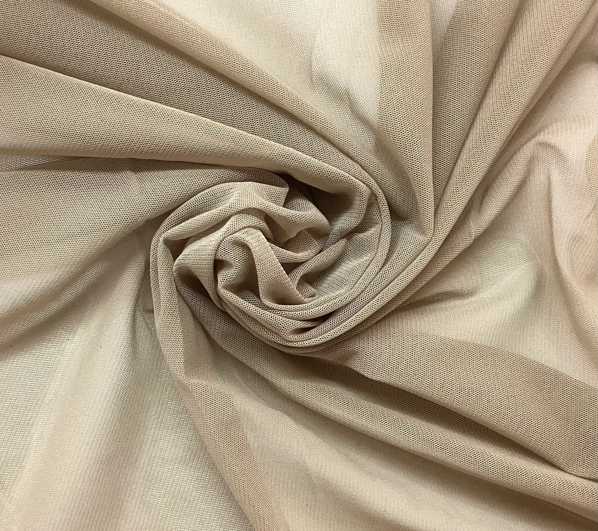 Stretch Tulle In Sand
