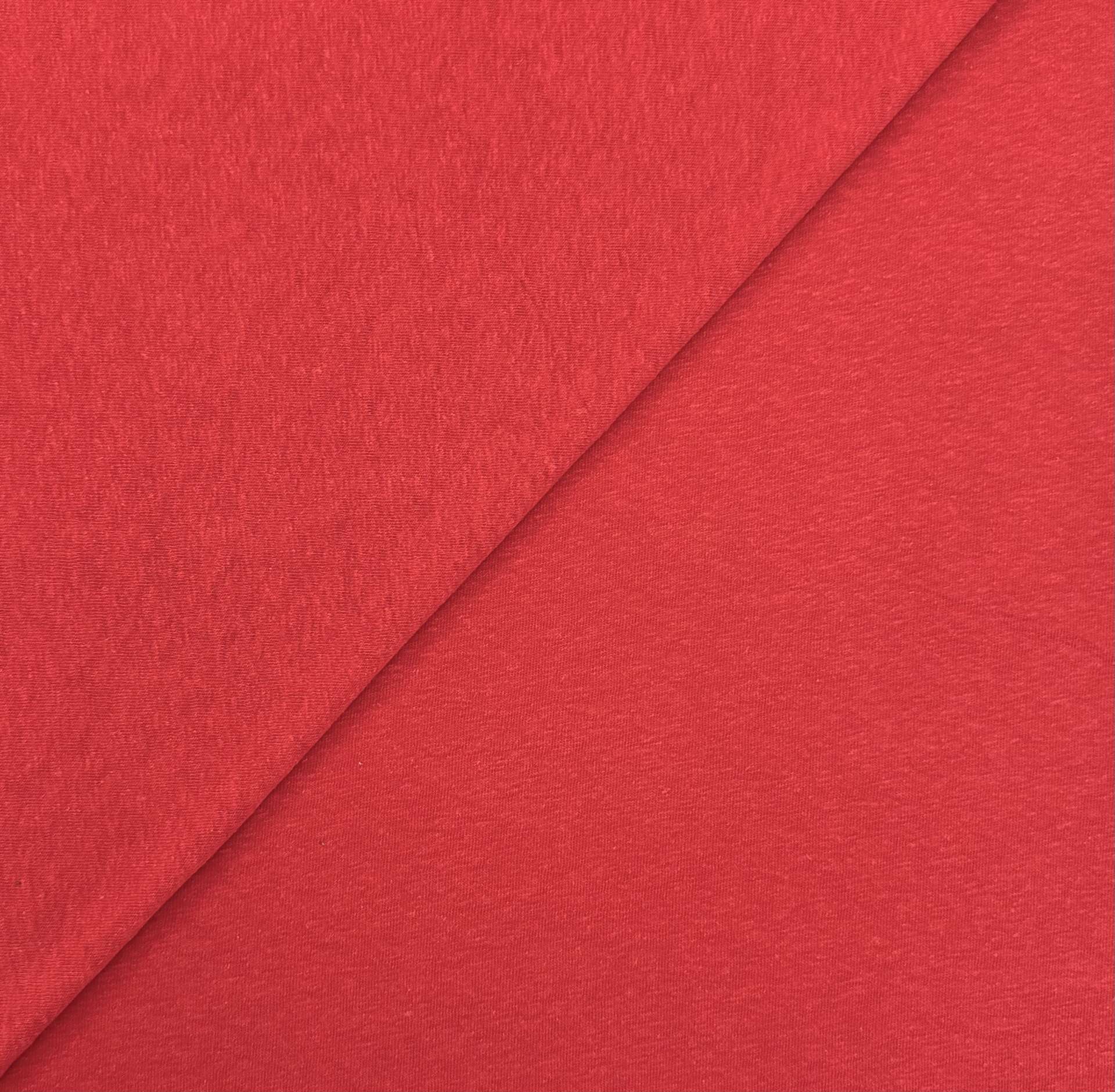 Hemp and Organic Cotton Jersey in Red