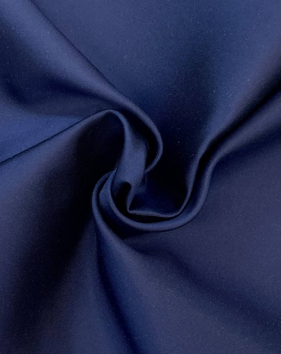 Silk & Wool in Navy