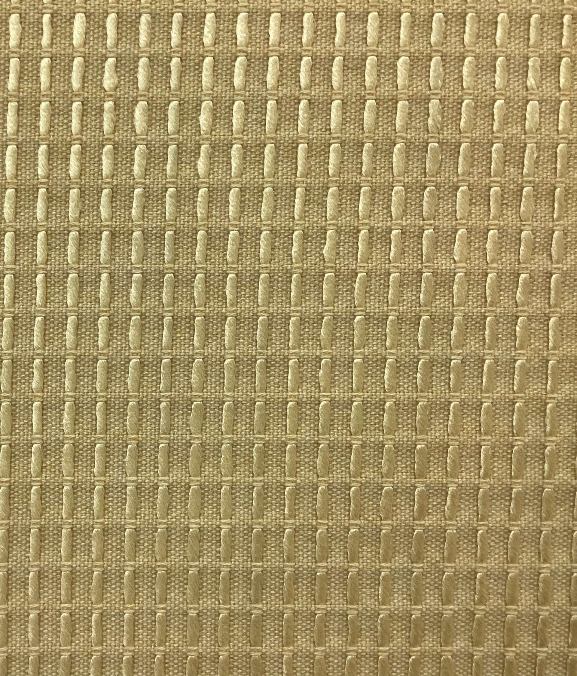 Wool Blend Novelty Running Stitch Pattern In Chrysanthemum