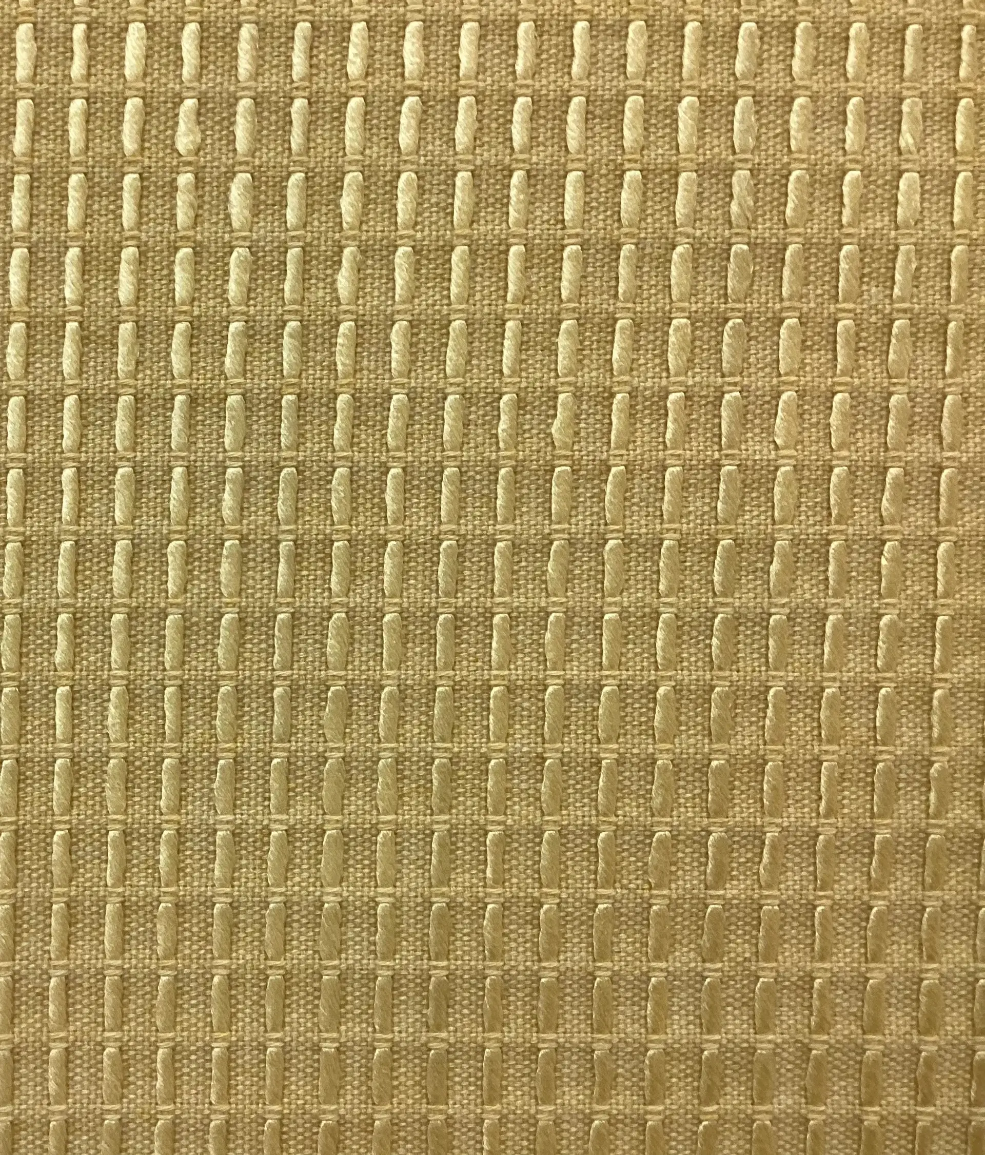 Wool Blend Novelty Running Stitch Pattern In Chrysanthemum