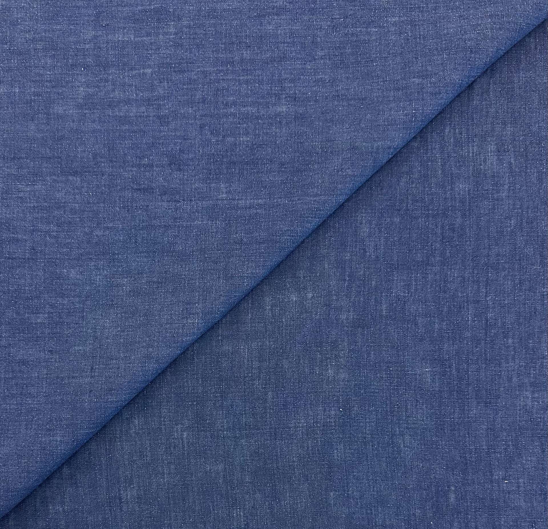 Austrian Medium Weight Linen in Marine Blue