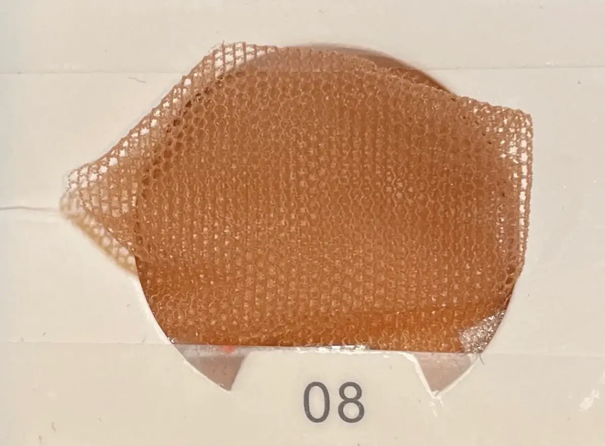 Nylon Stretch Illusion in Pecan