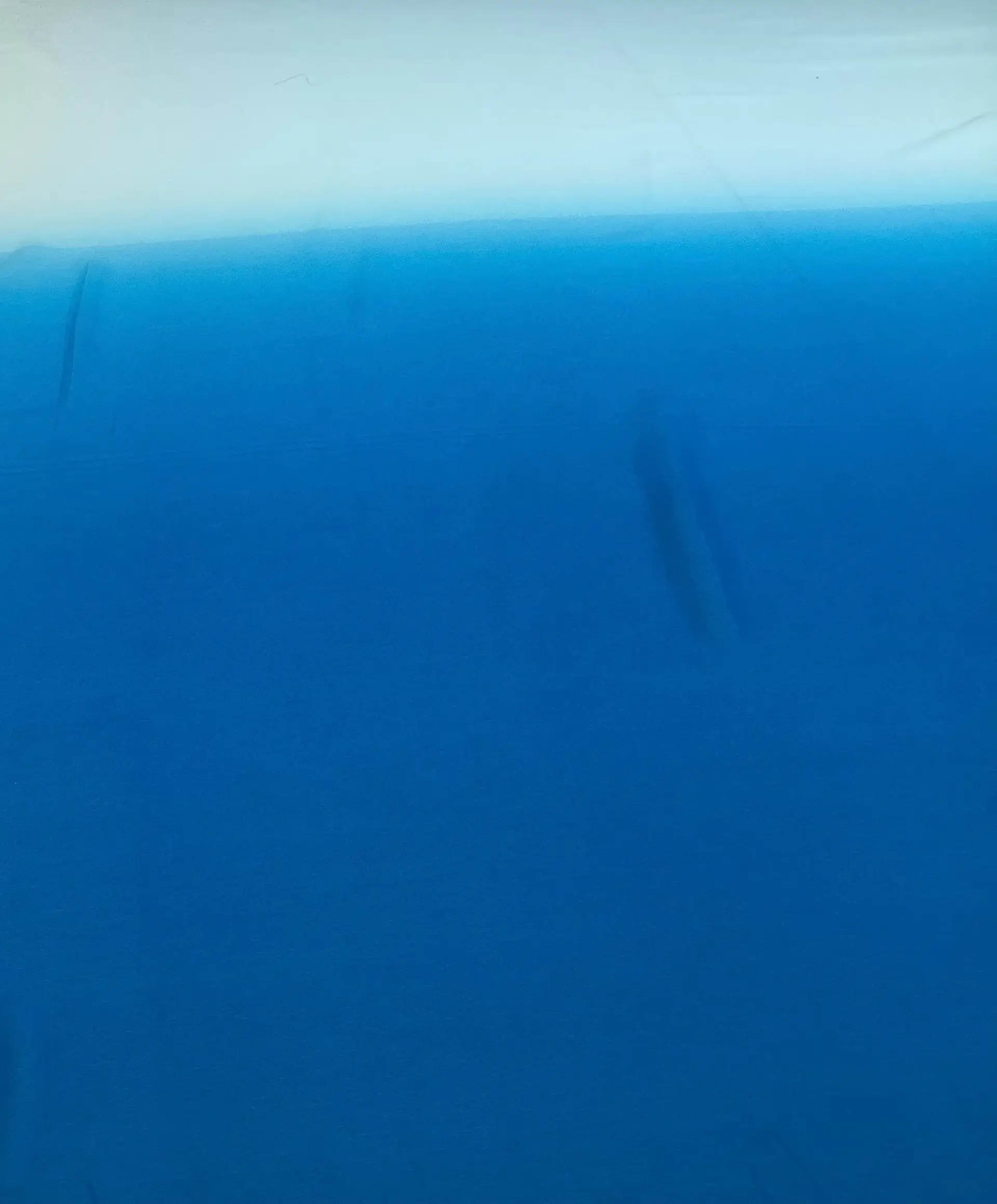 Ombre Polyester Chiffon in Ocean