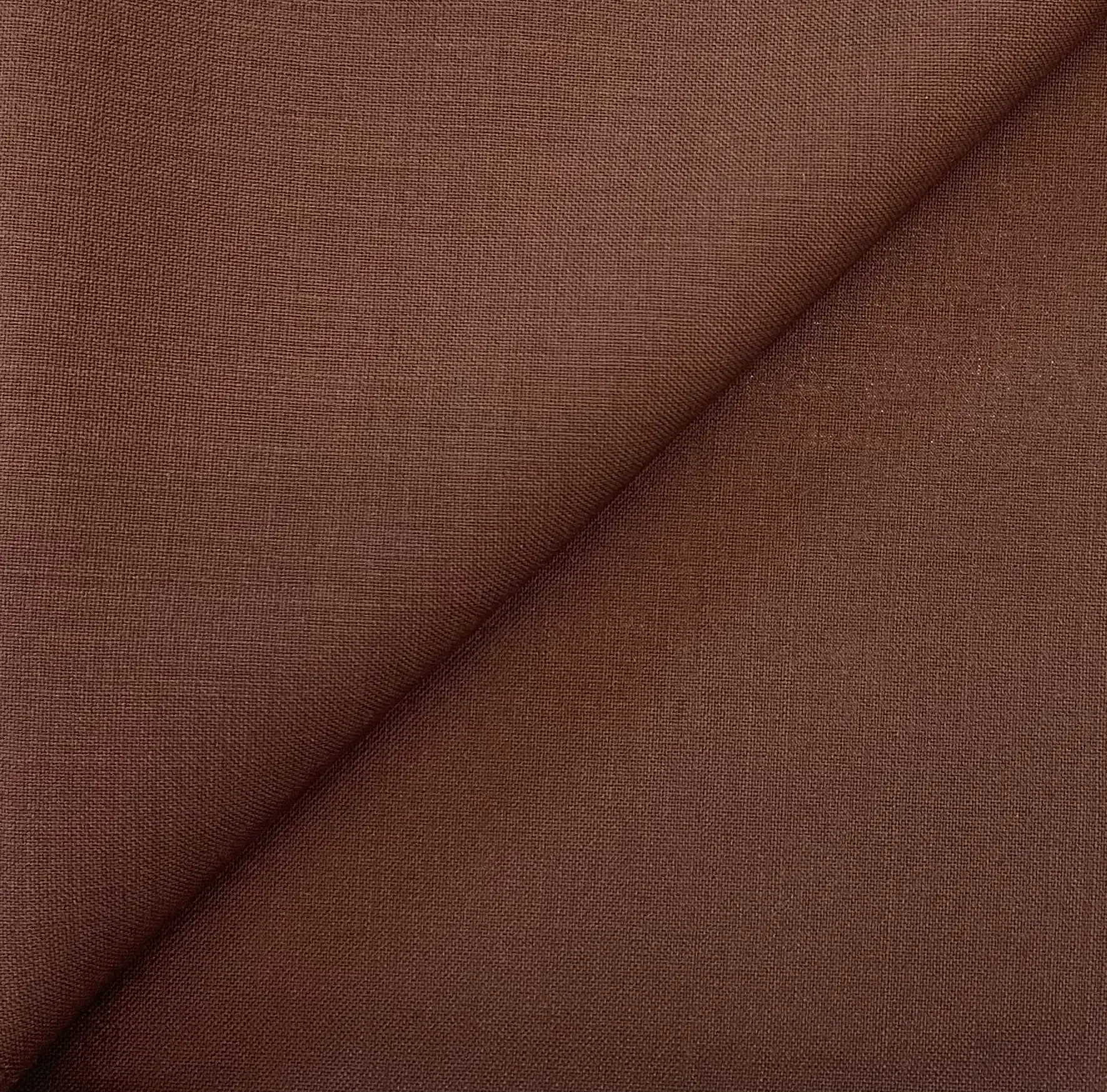 Made in England Mohair Wool Suiting in Brown