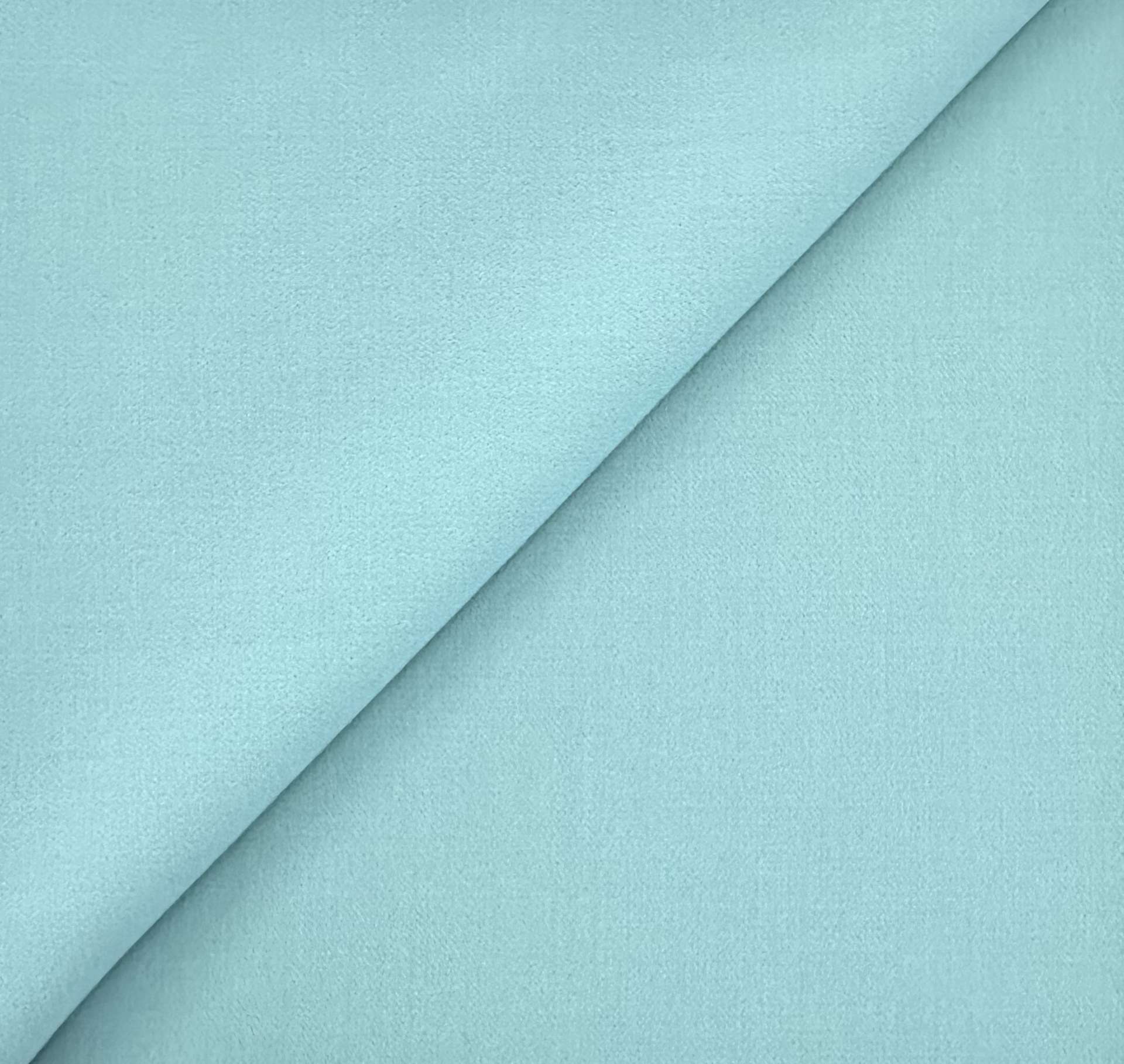 Italian Virgin Wool Double Crepe in Tiffany Blue