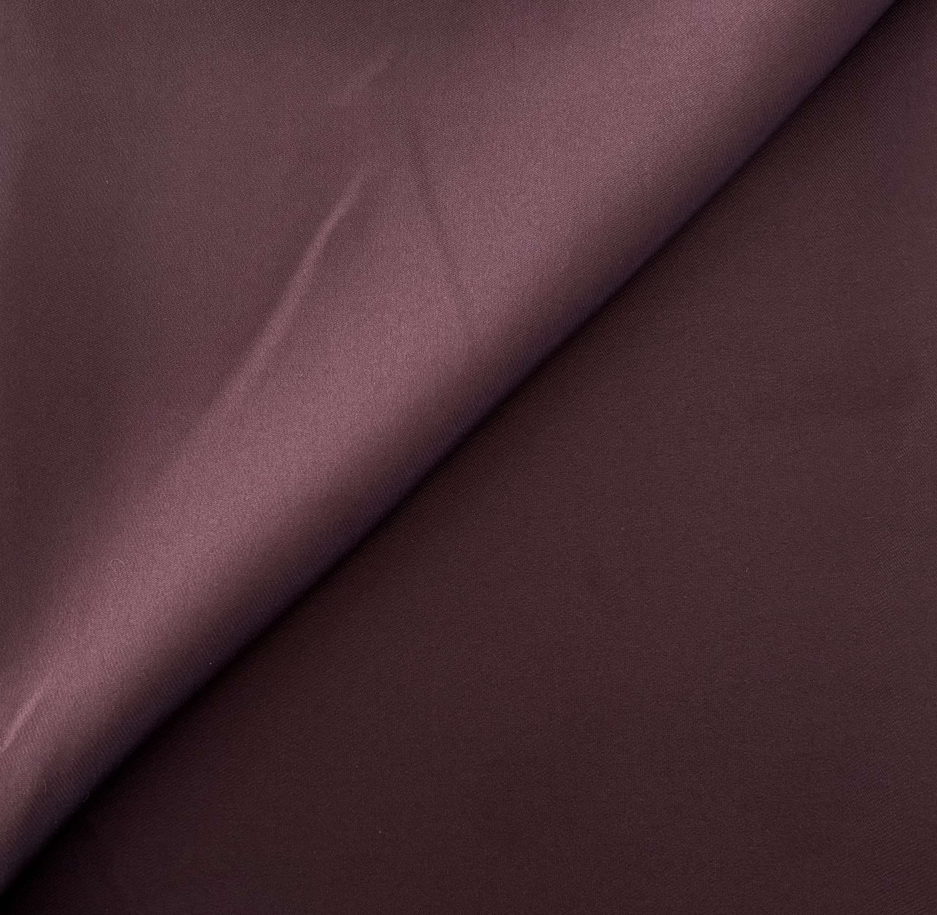 Polyester Twill Mikado in Eggplant