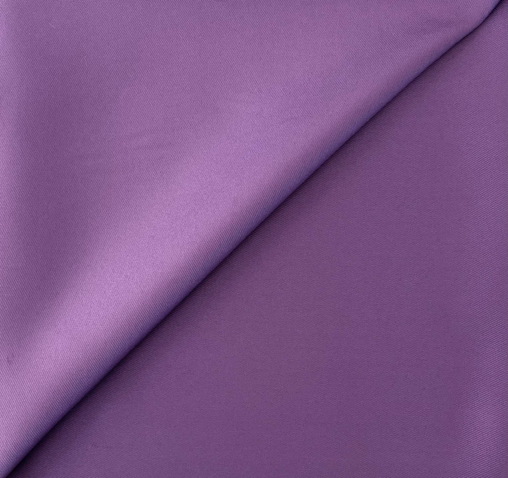 Polyester Twill Mikado in Purple