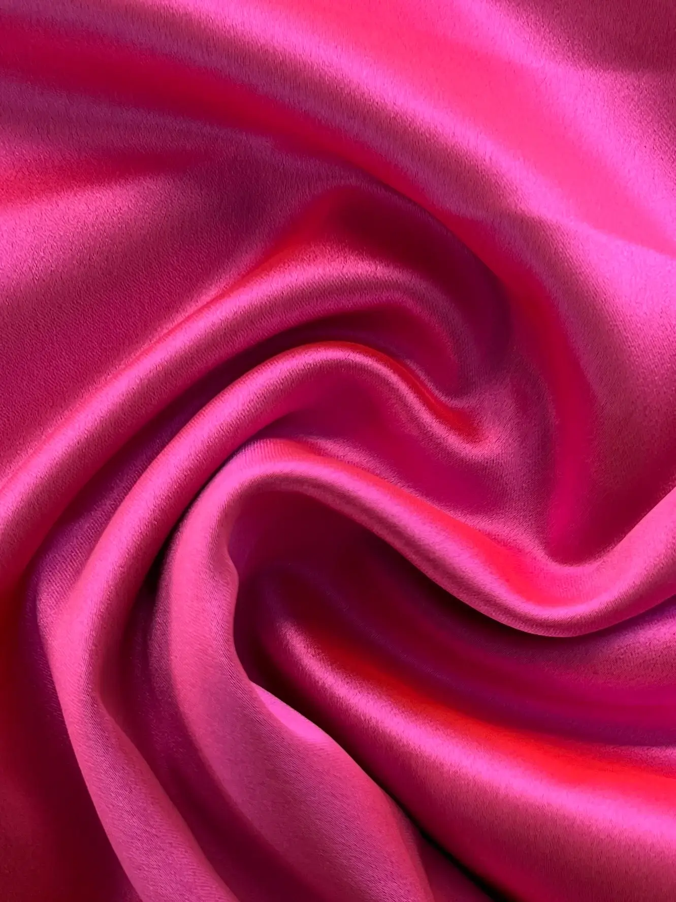 Stretch Armani Satin in Bubble Gum Pink