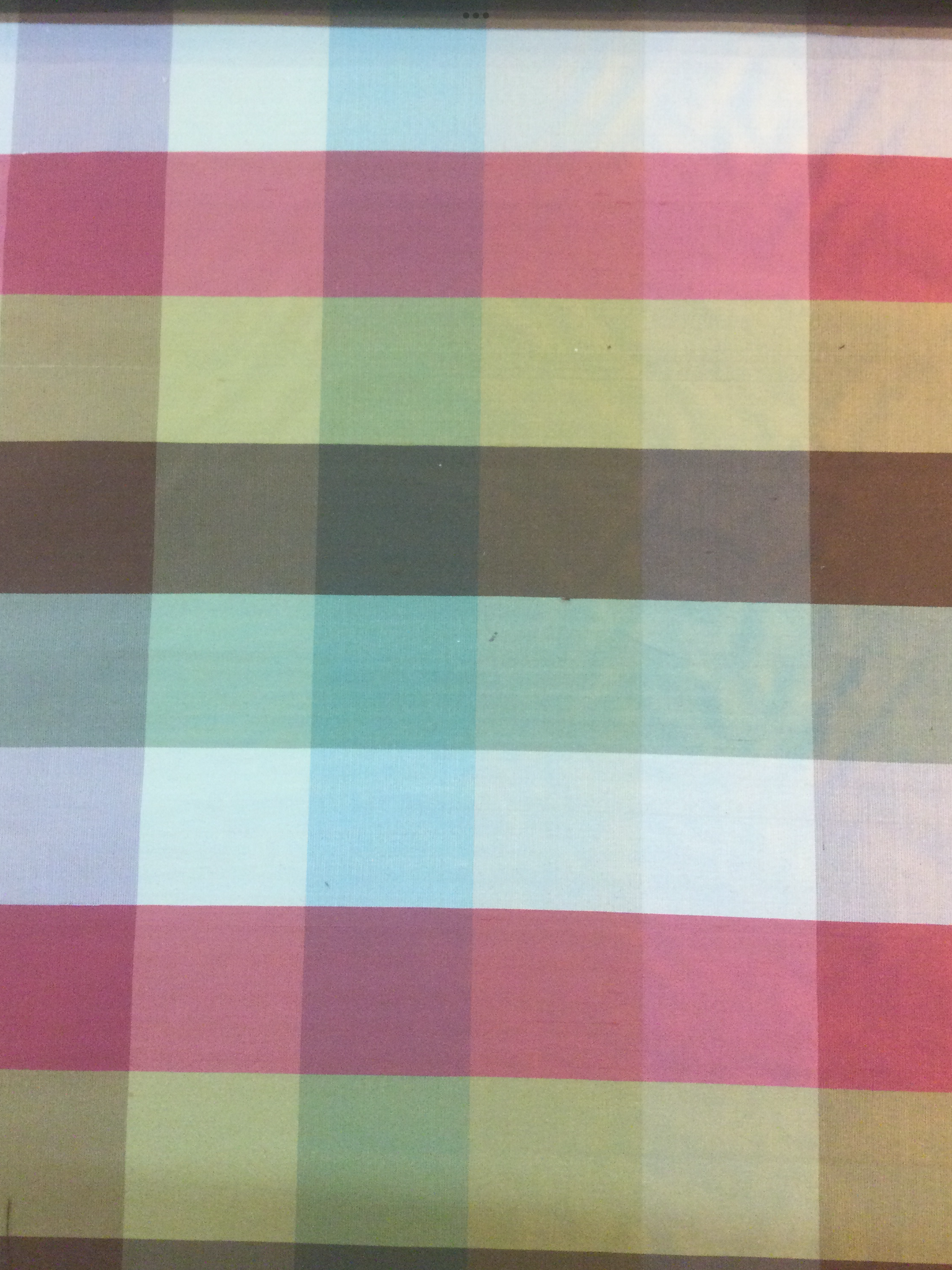 Silk Shantung Check
