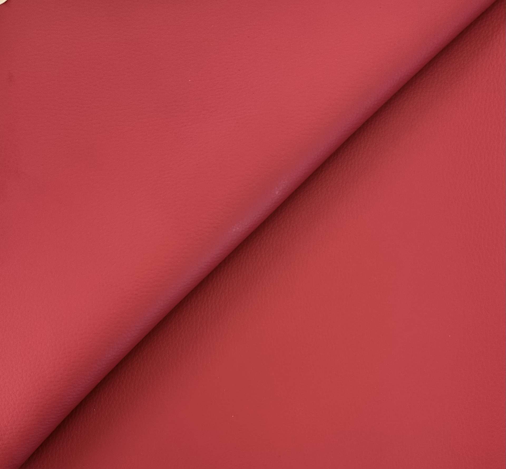 Fire Retardant Upholstery Faux Leather in Red