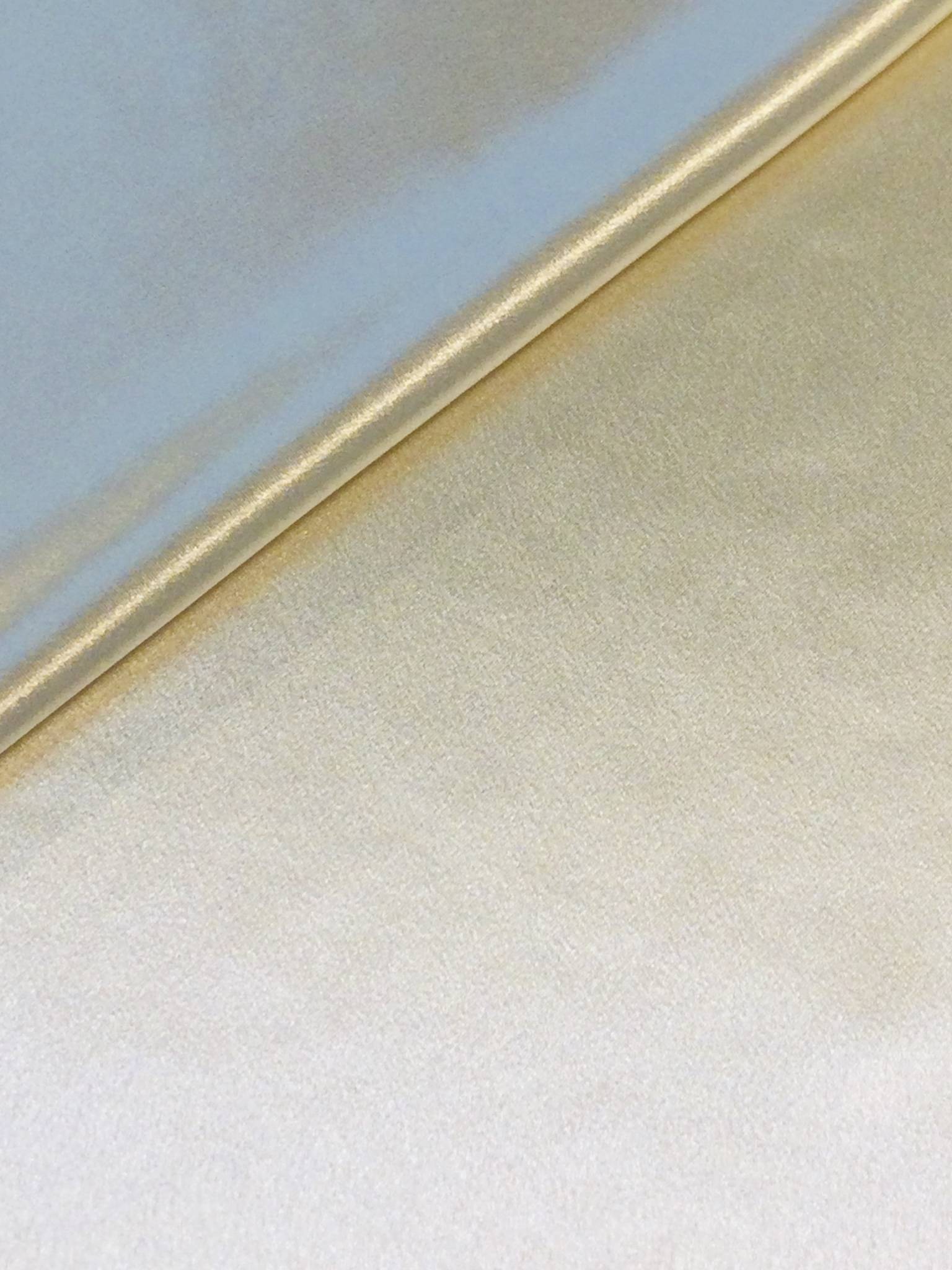 Polyester Crepe Back Satin in Cream