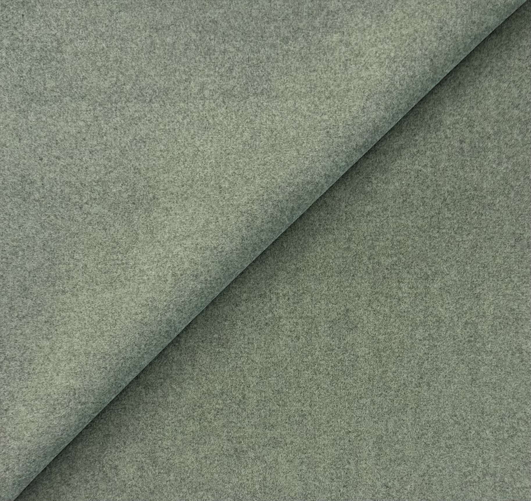 French Polyester Felted Coating in Sage Green