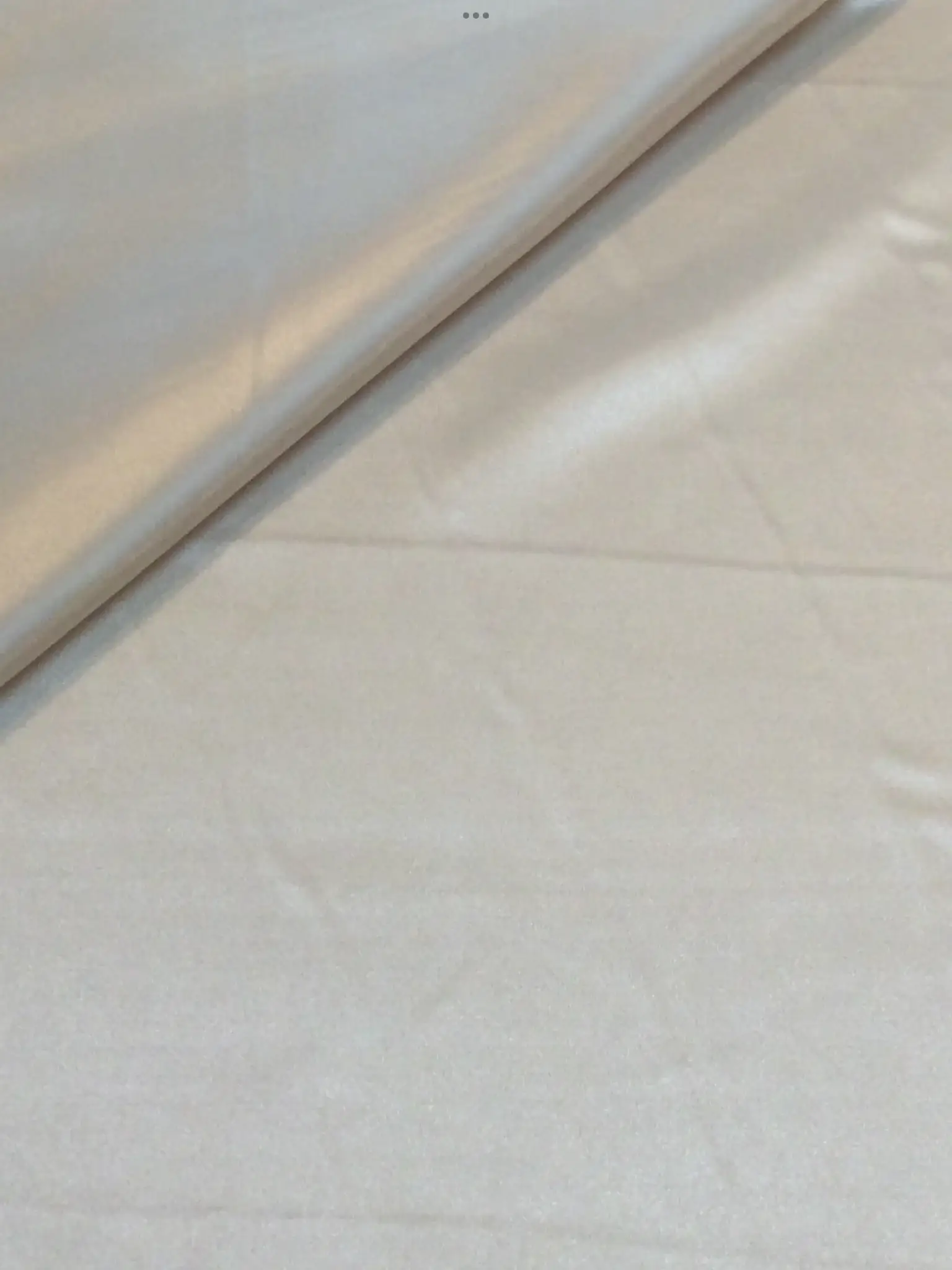Stretch Polyester Charmeuse in Beige