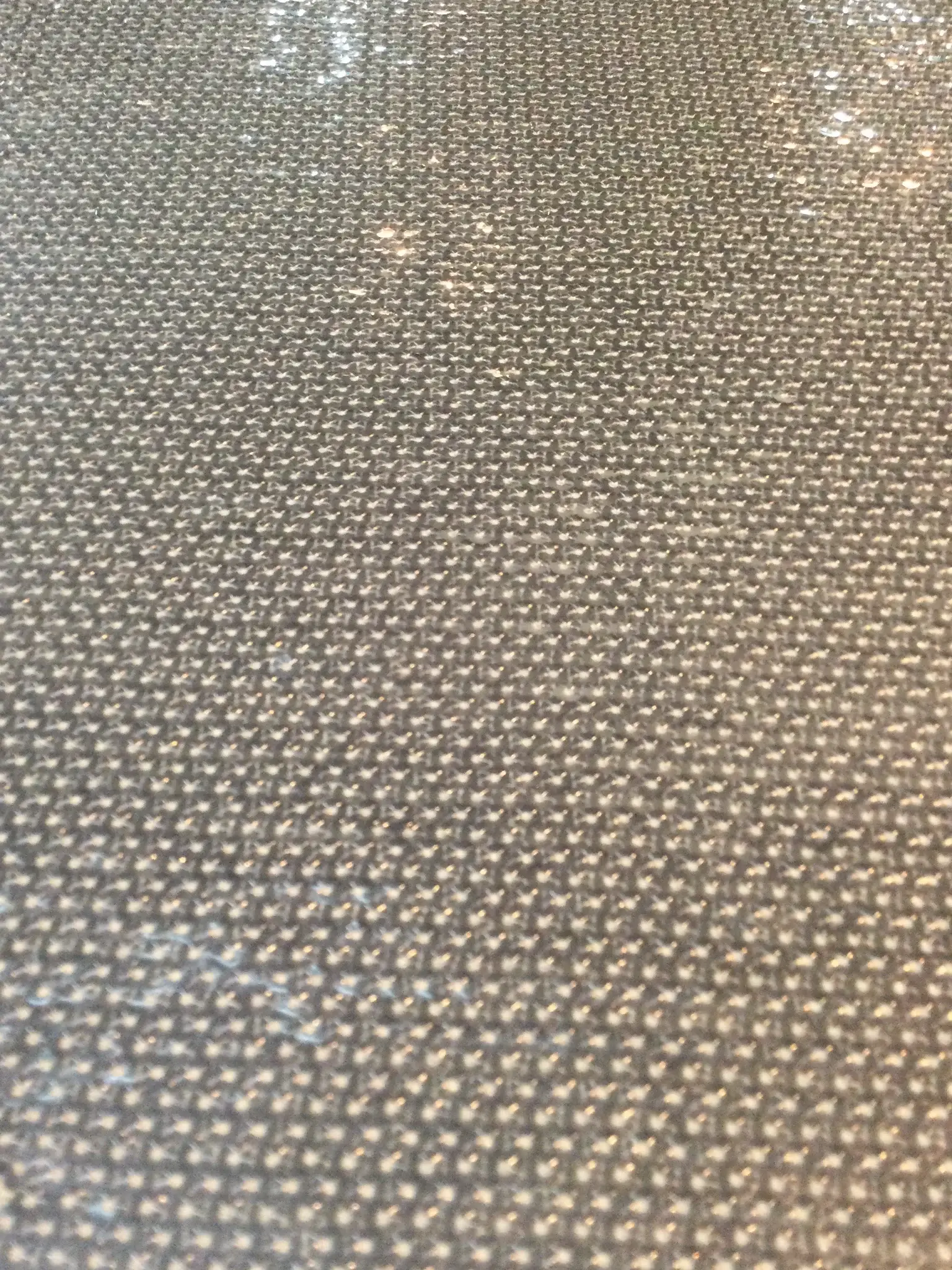 Fish Scale Sequins on Tulle in Charcoal