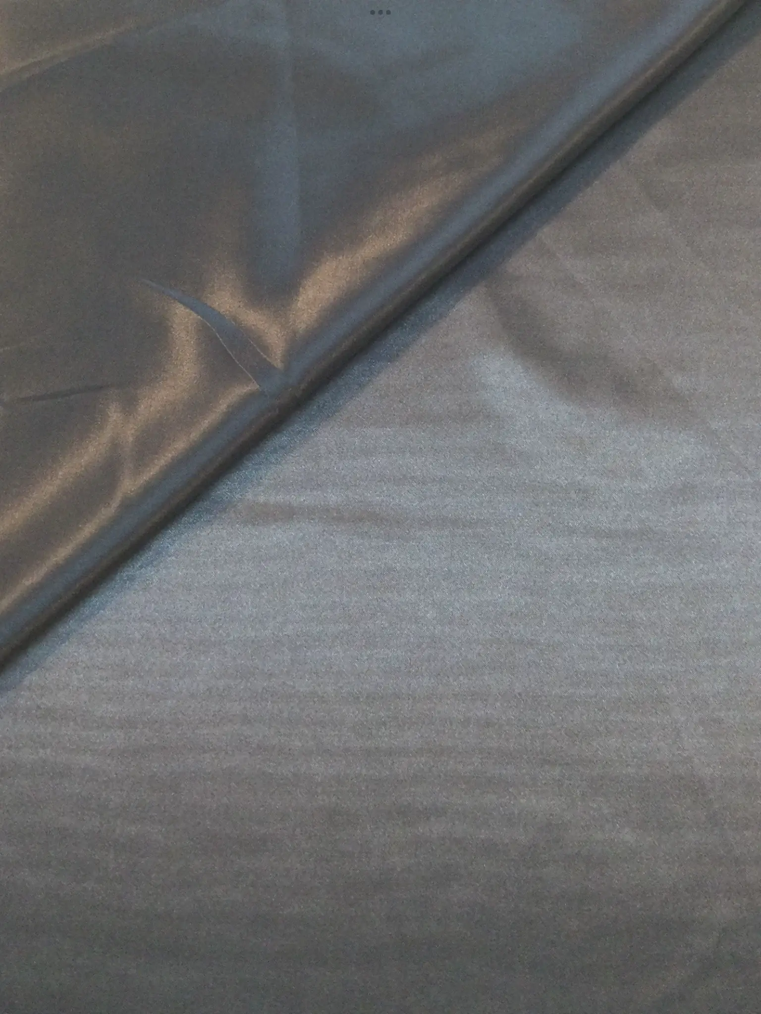 Stretch Polyester Charmeuse in Grey