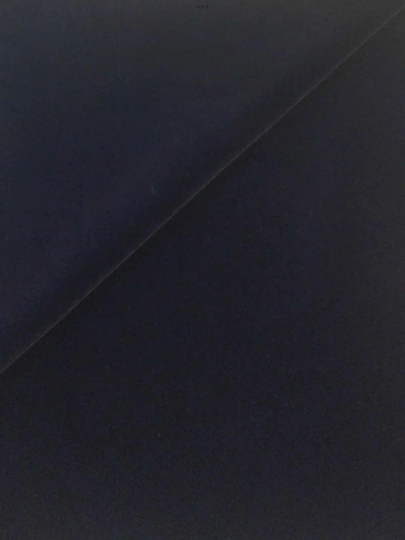 Made in Italy Cotton Velvet in Denim