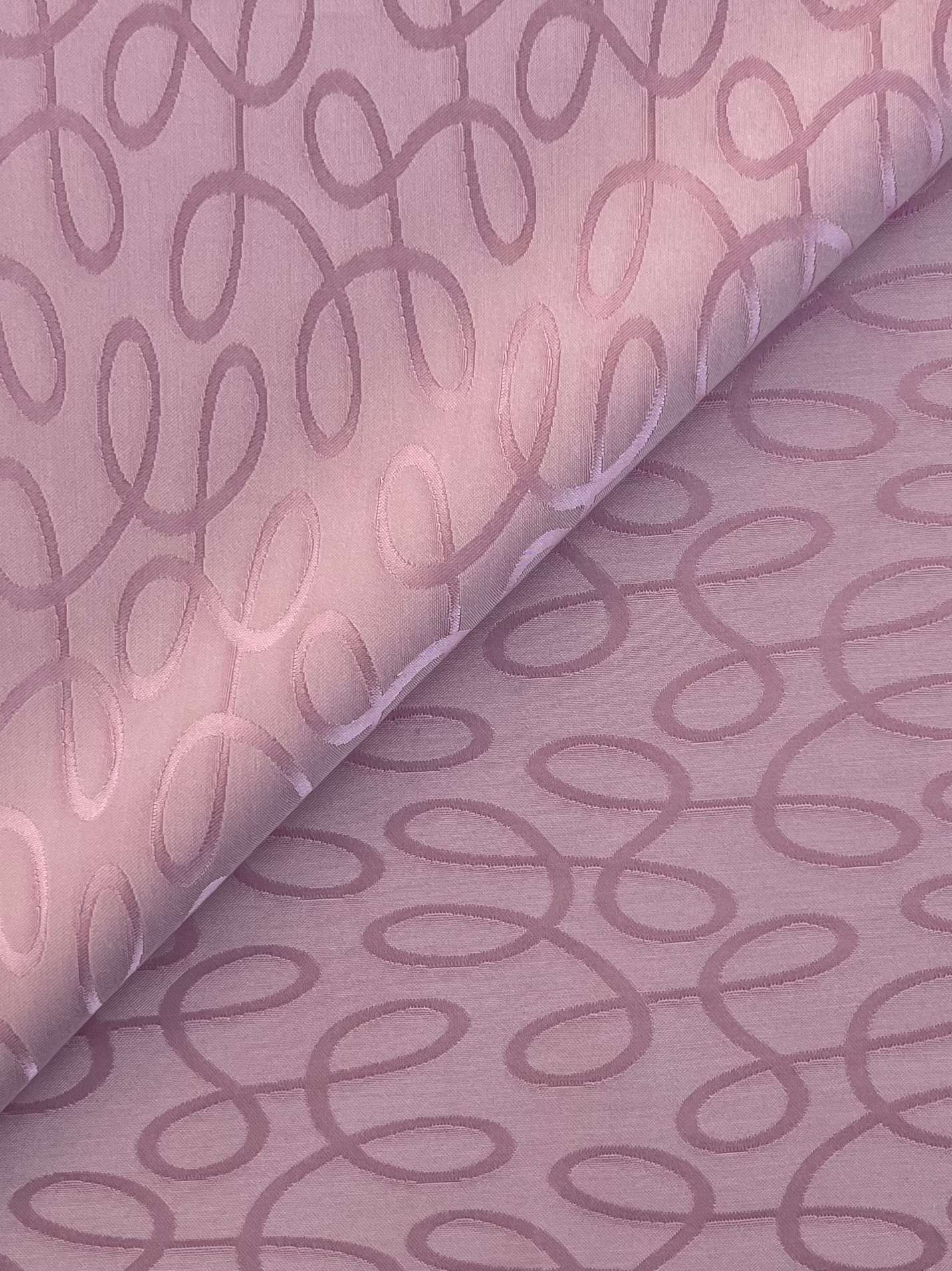 Viscose & Acetate Jacquard in Orchid
