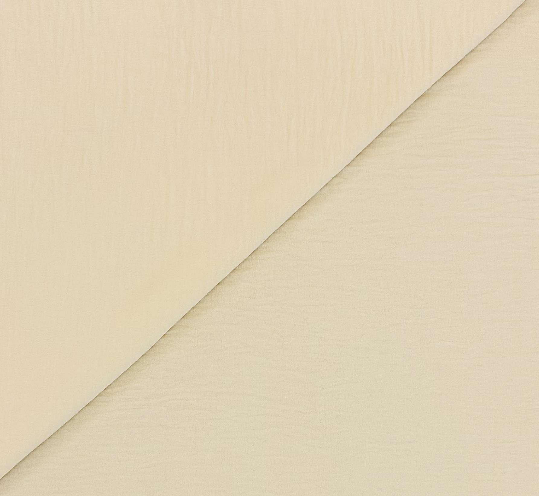 Textured Polyester Georgette in Vanilla