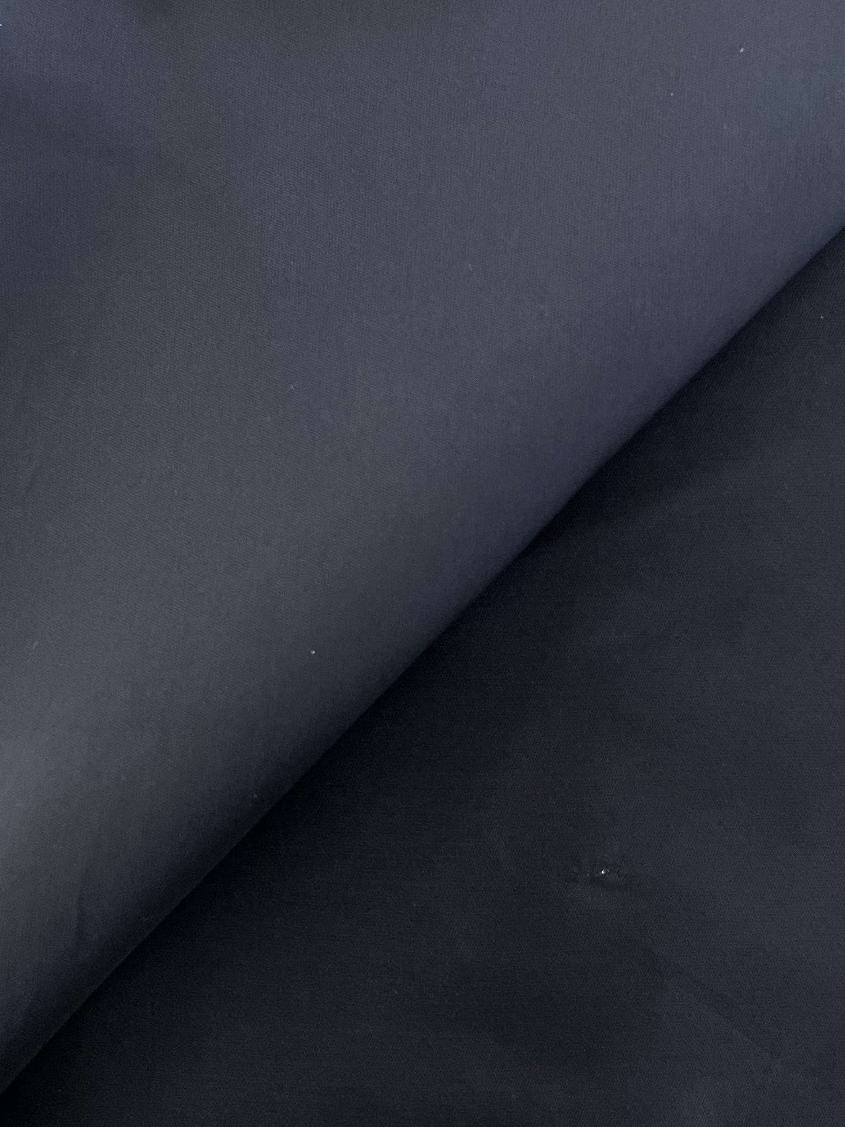 Silk & Polyester Mikado in Midnight