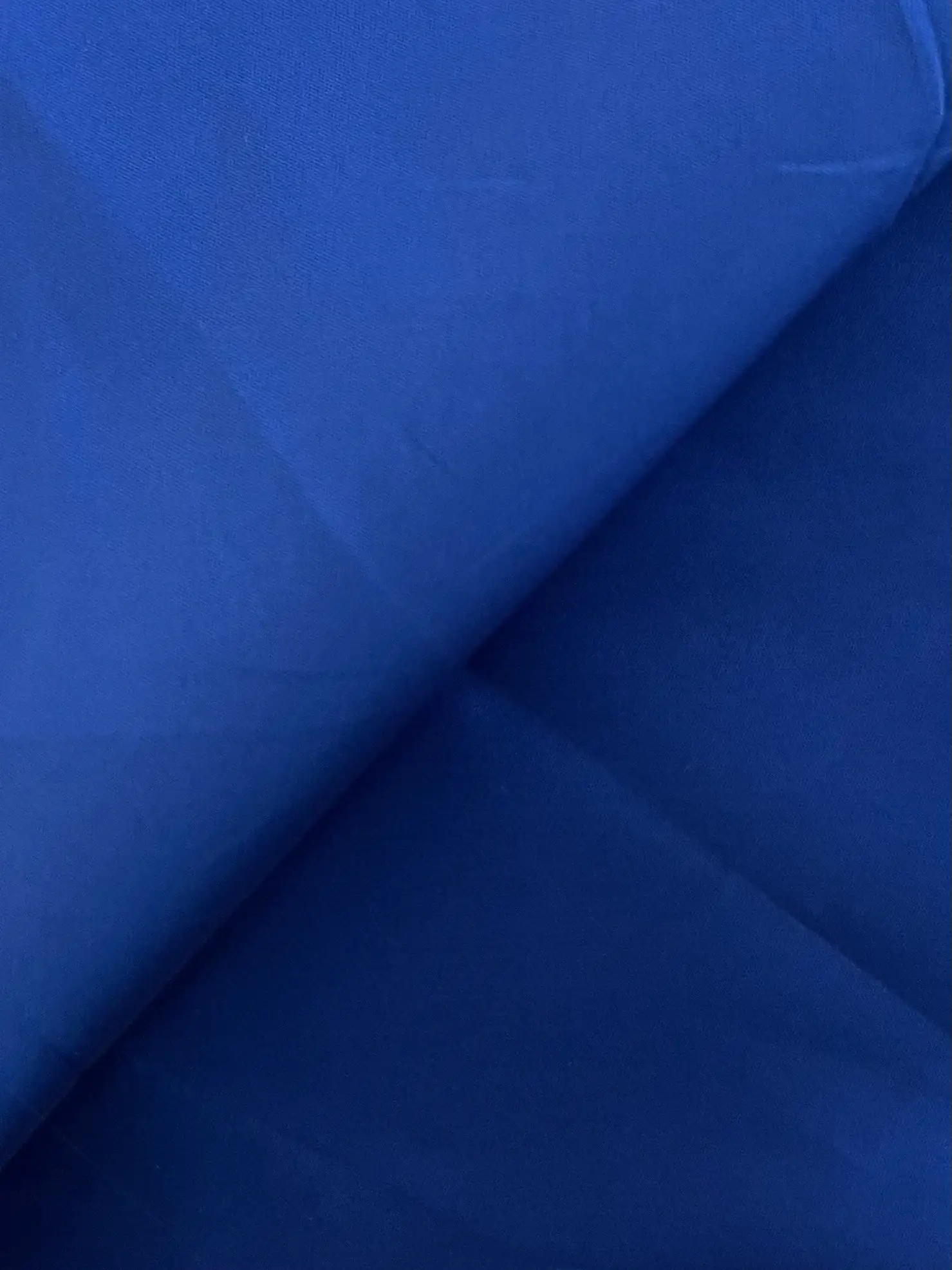 Silk & Polyester Mikado in Royal Blue